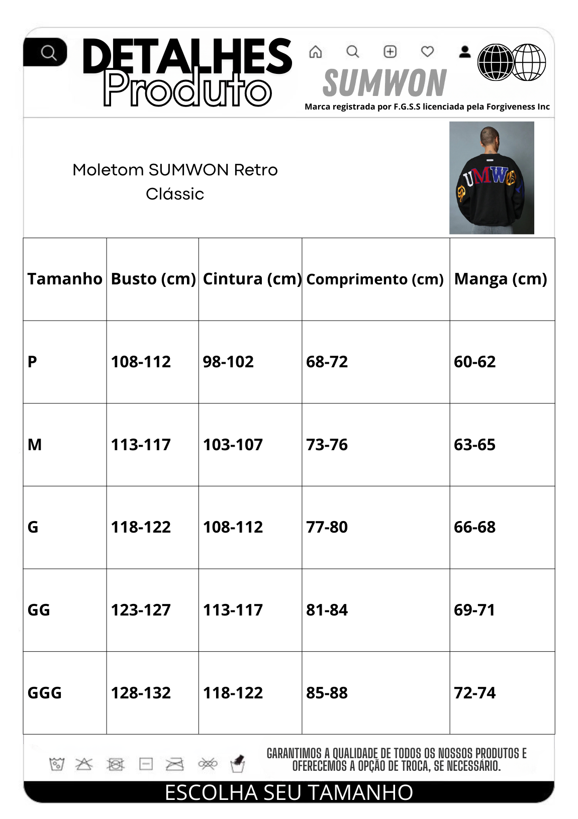 Moletom Retro Clássic