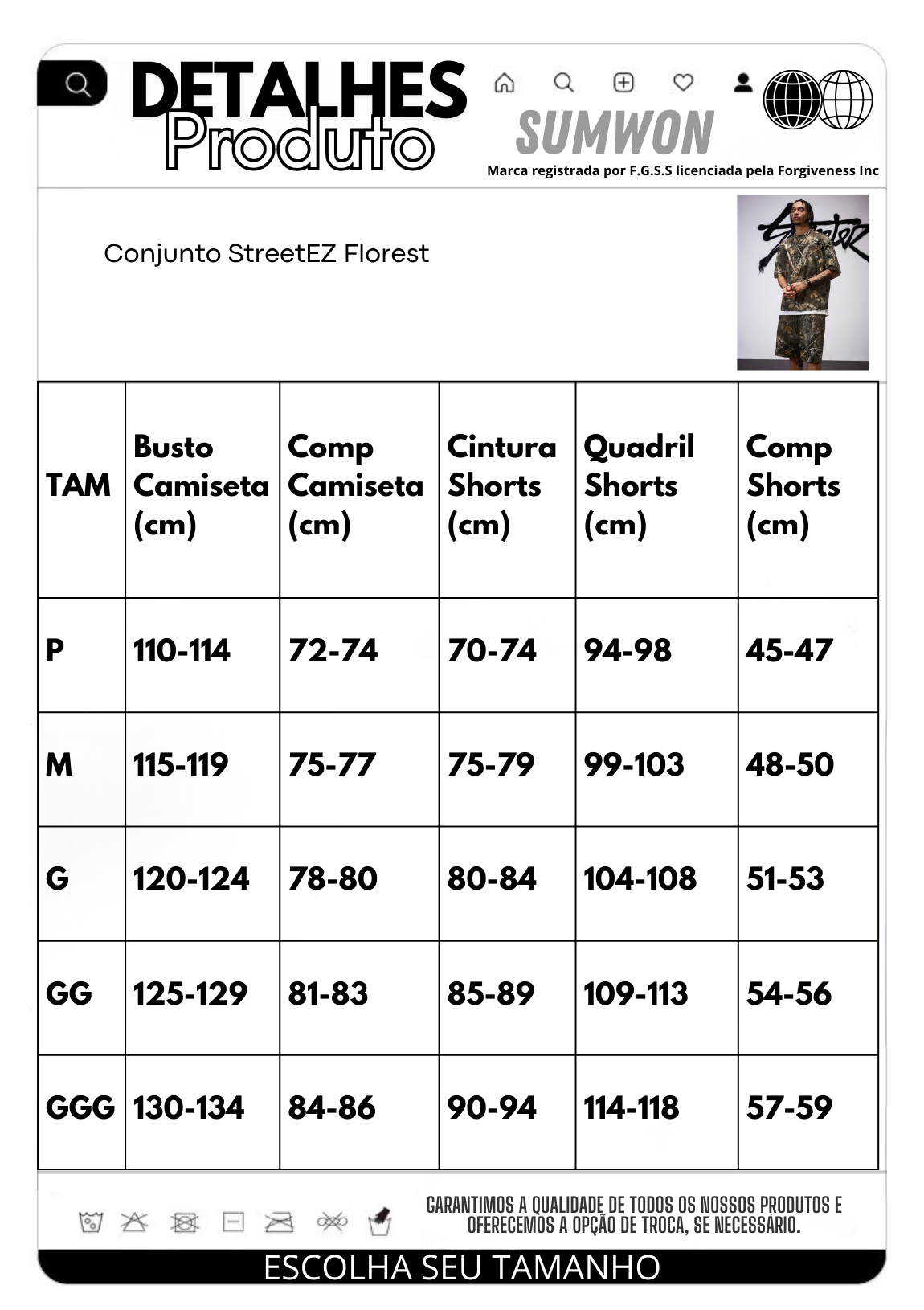 Conjunto StreetEZ Florest