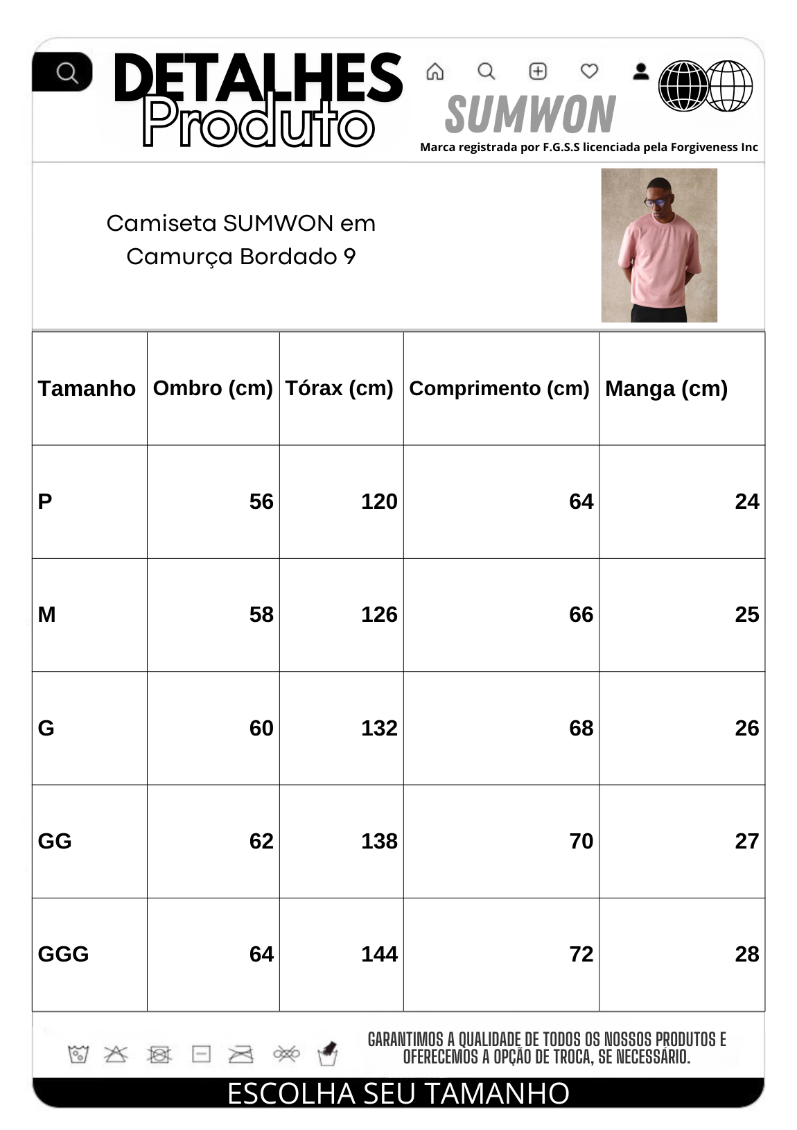 Camiseta em Camurça Bordado 9