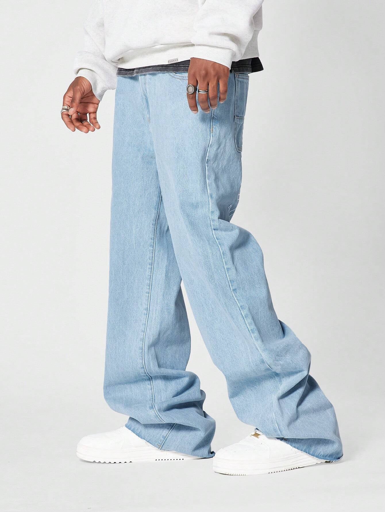 Calça DROPSTREET Bordado 90s