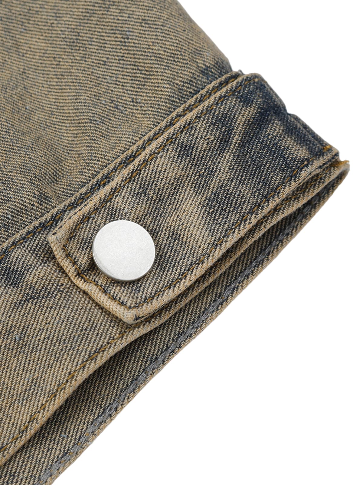 Jaqueta Washed Vintage Letter