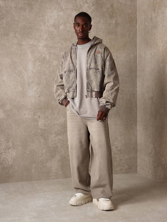 Moletom SMWN Bomber Crop Fit