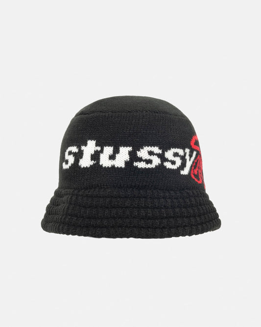 KNIT BUCKET HAT STUSSY SPORT