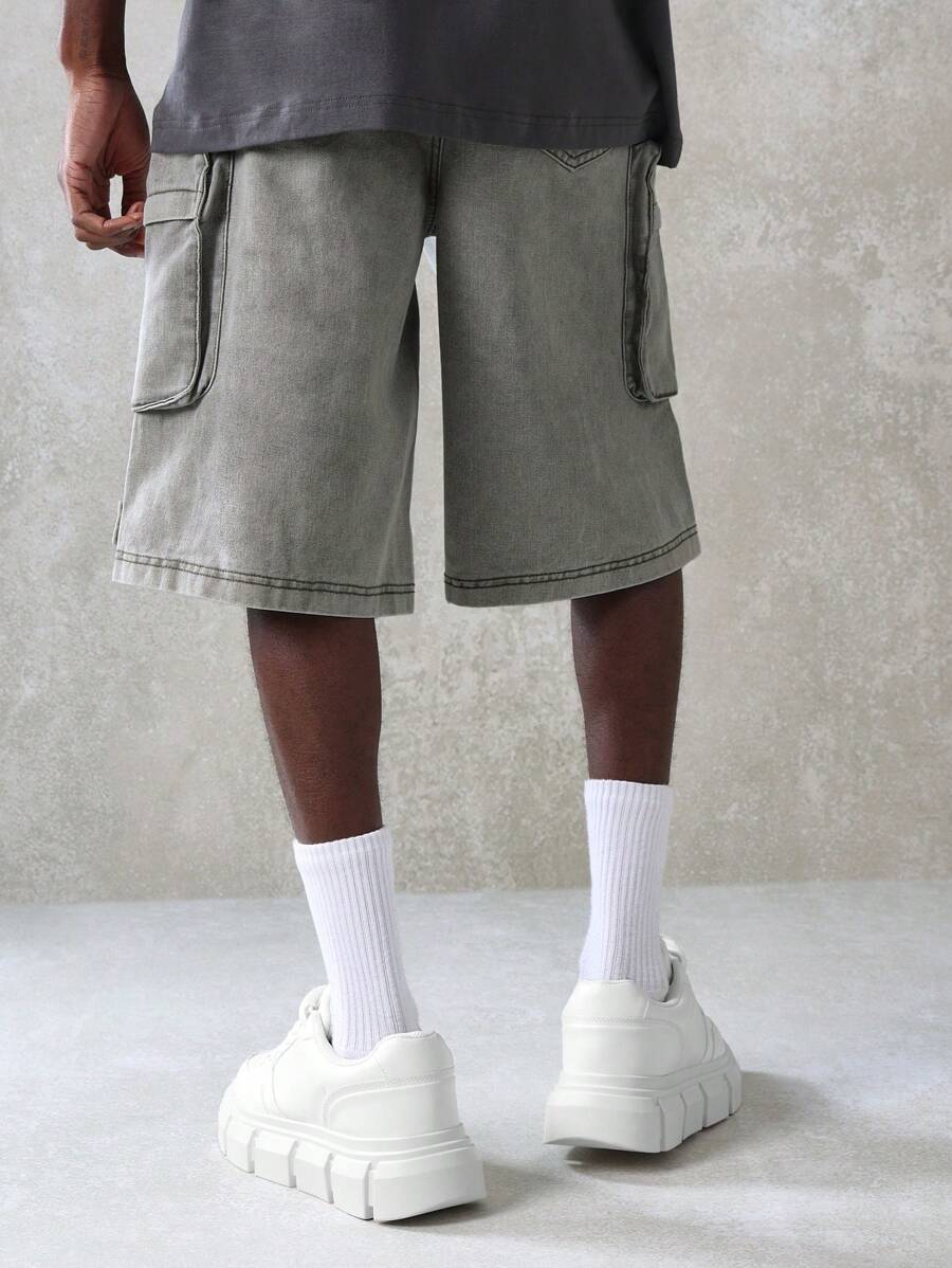 Shorts Cargo Premium Cinza