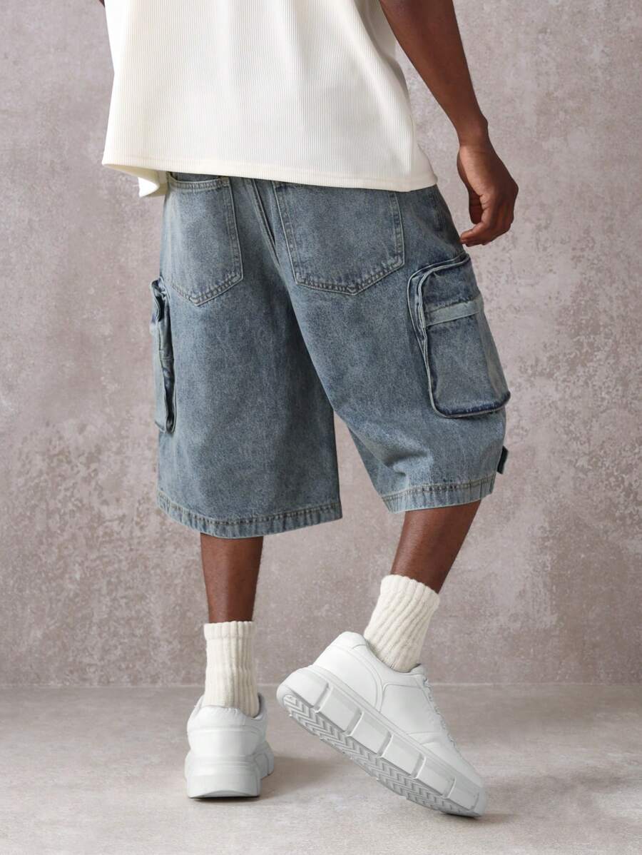 Shorts Cargo Premium Cinza