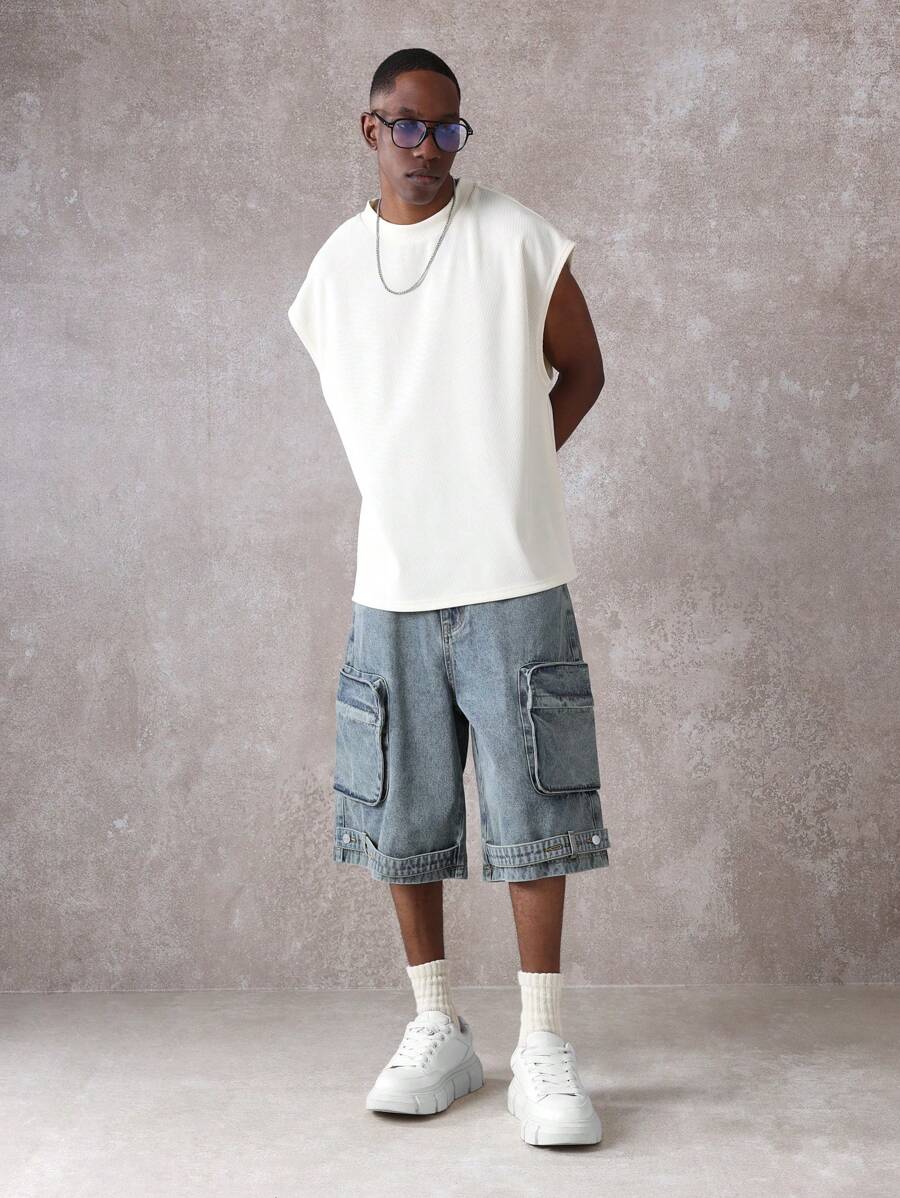 Shorts Cargo Premium Cinza