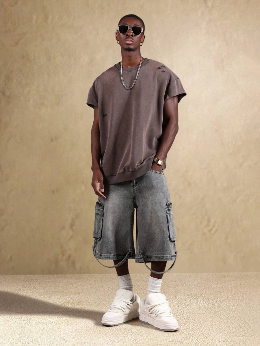 Shorts Cargo Premium Cinza