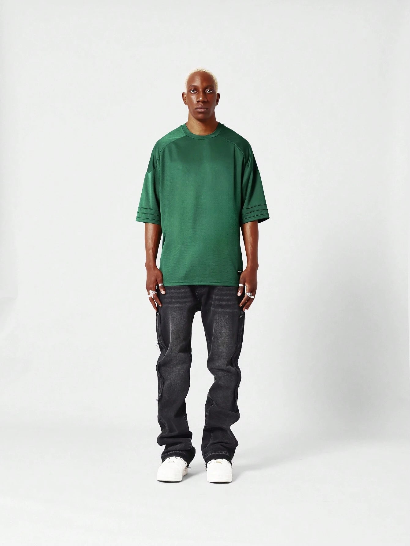 Camiseta  DROPSTREET de Hockey com Ajuste Oversized