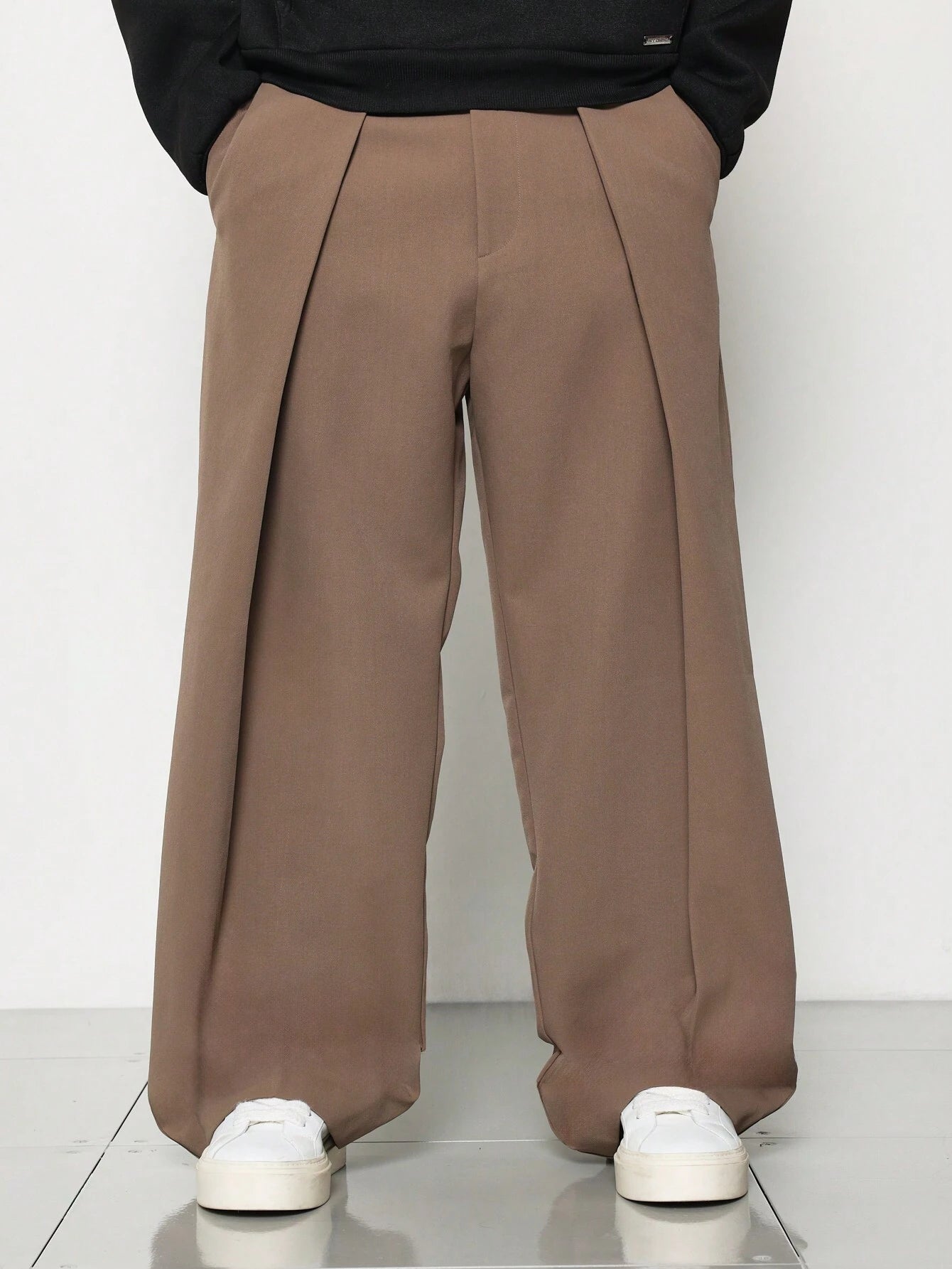 Calça  DROPSTREET Alfaiataria Plissada