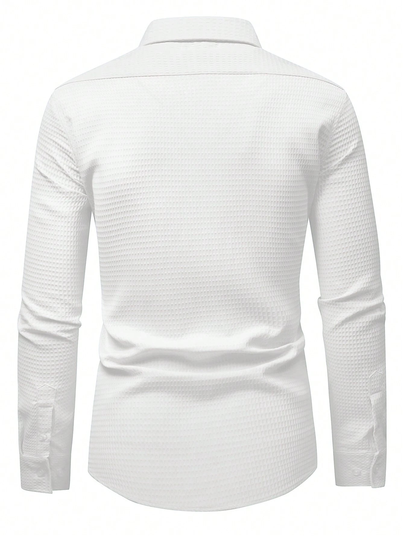 Camisa clássica social elegance manga comprida