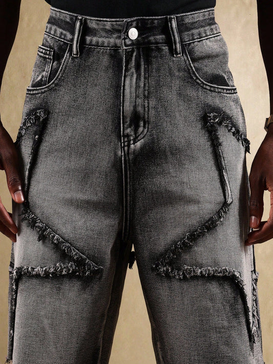 Shorts Cargo Denim Desgastados Star