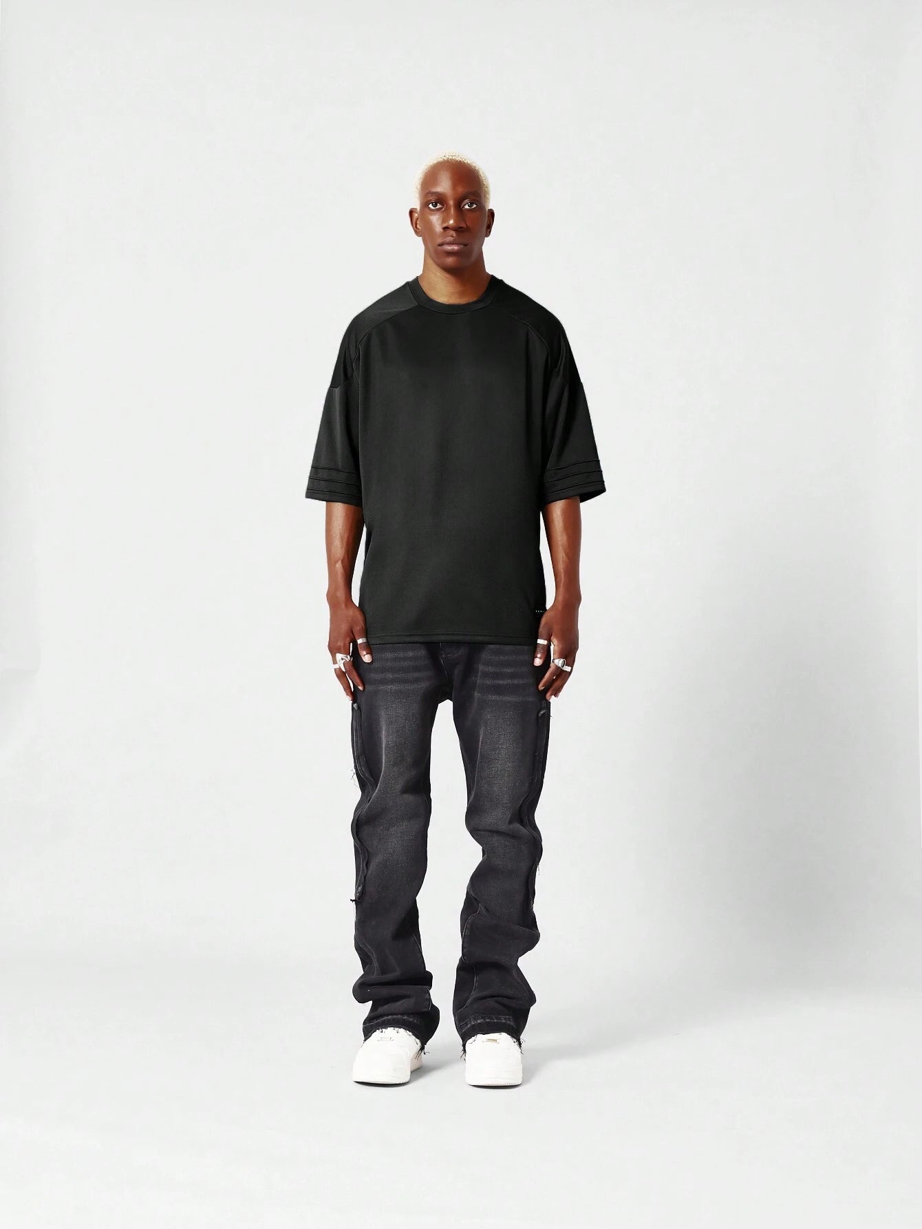 Camiseta  DROPSTREET de Hockey com Ajuste Oversized