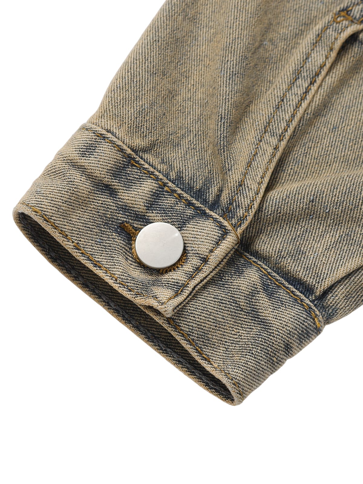 Jaqueta Washed Vintage Letter