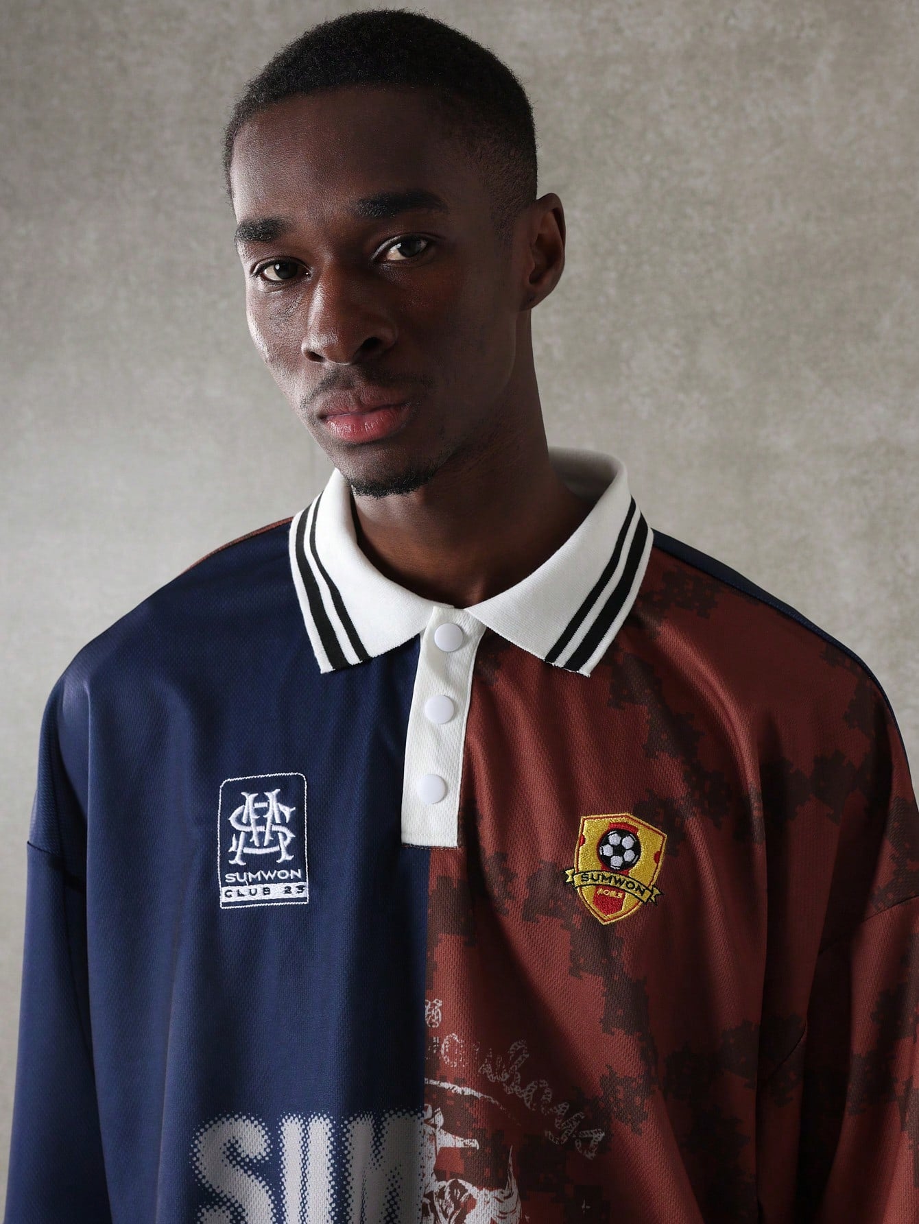 Camisa Polo DROPSTREET Soccer Colorblock