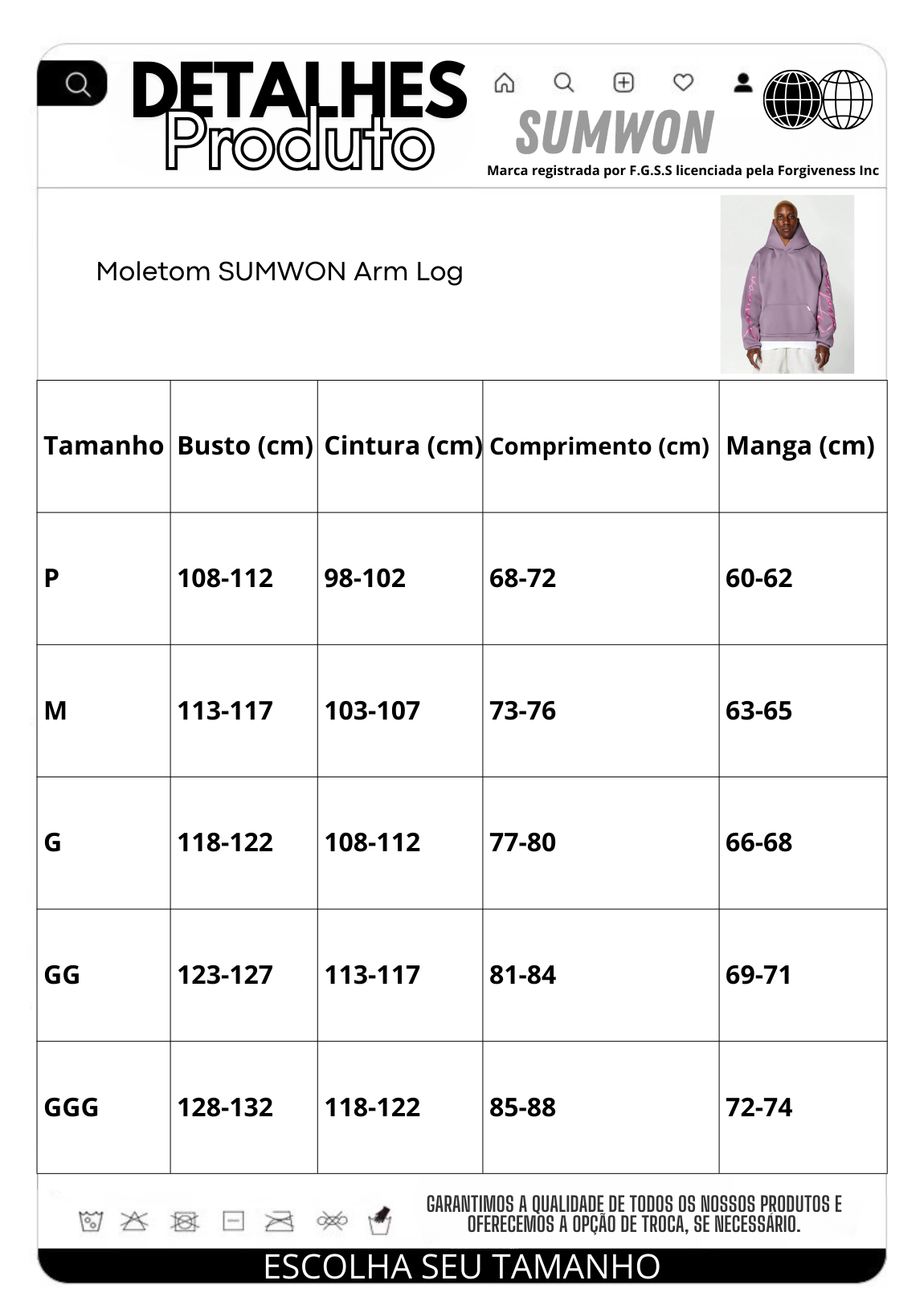 Moletom SMWN Arm Log