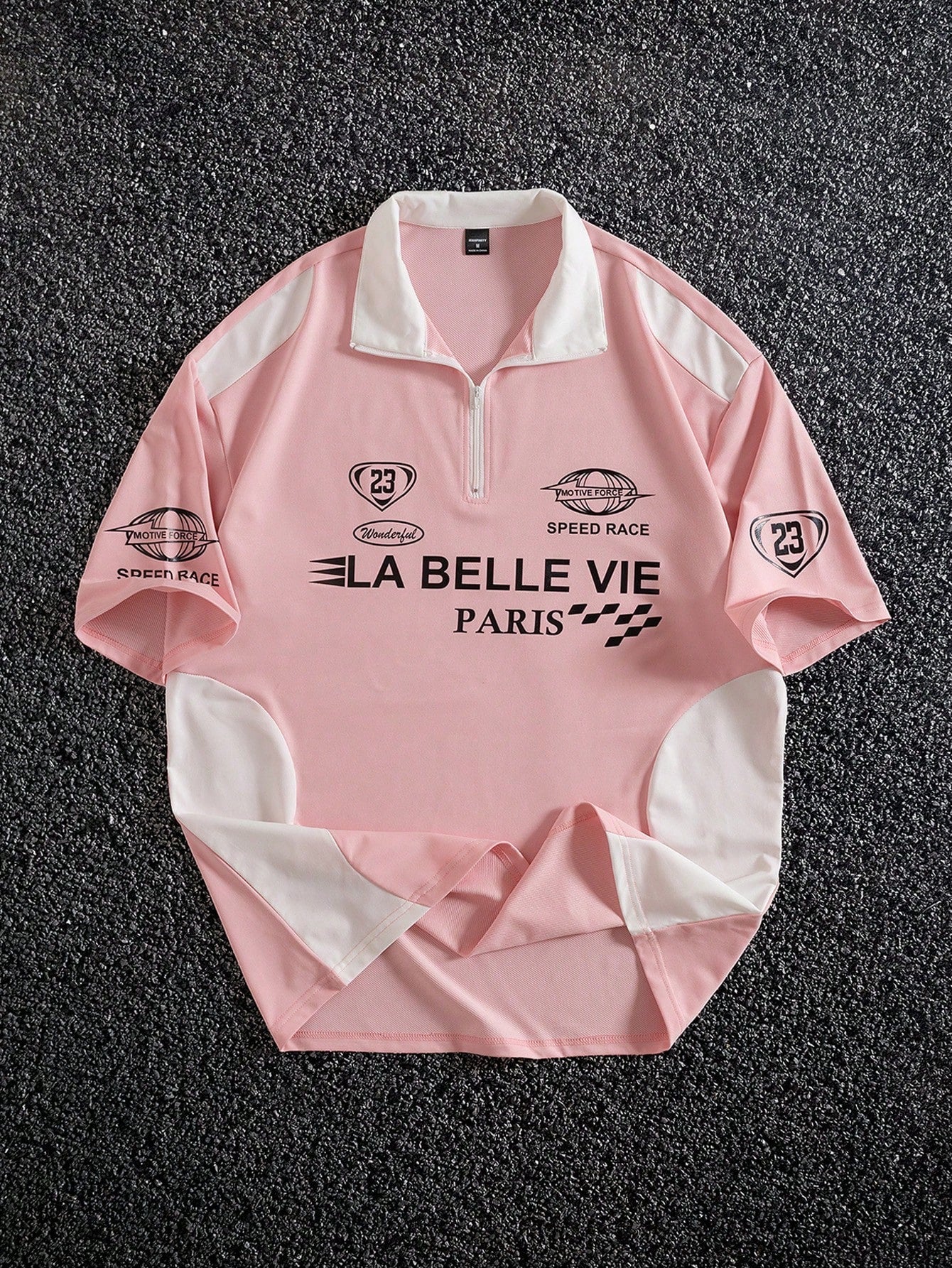 Camisa EMRG Polo Casual de Manga Curta