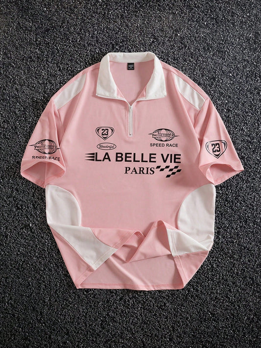 Camisa EMRG Polo Casual de Manga Curta