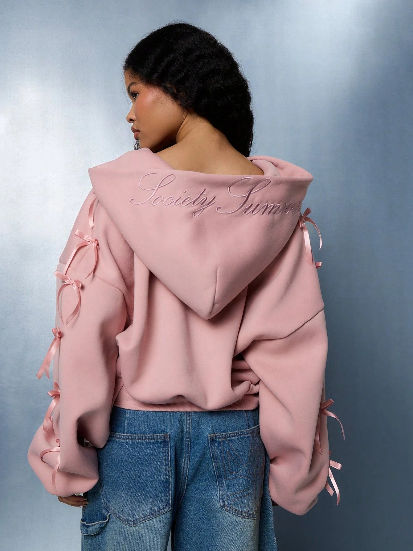 Moletom Oversized Laços