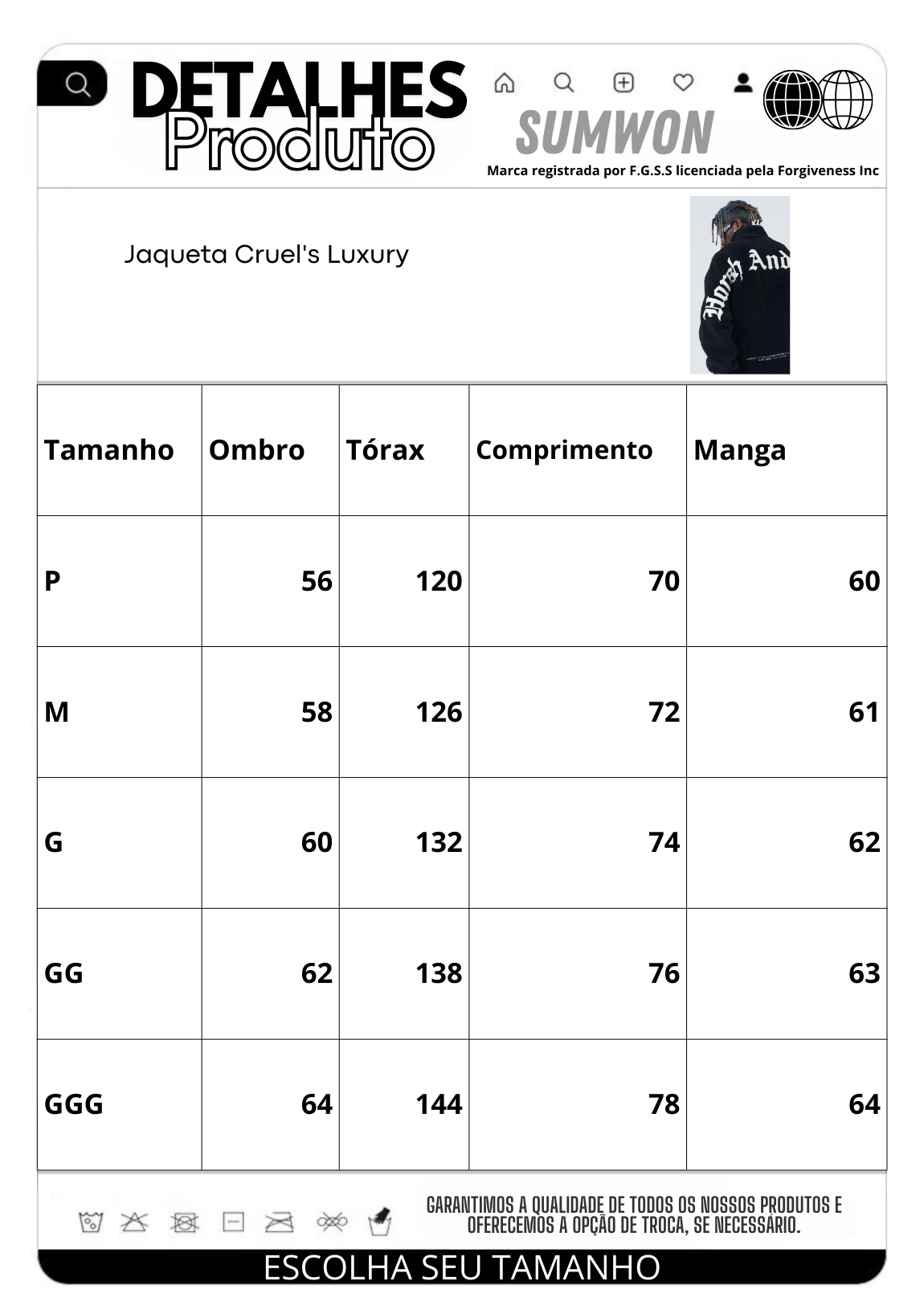 Jaqueta Cruel's Luxury