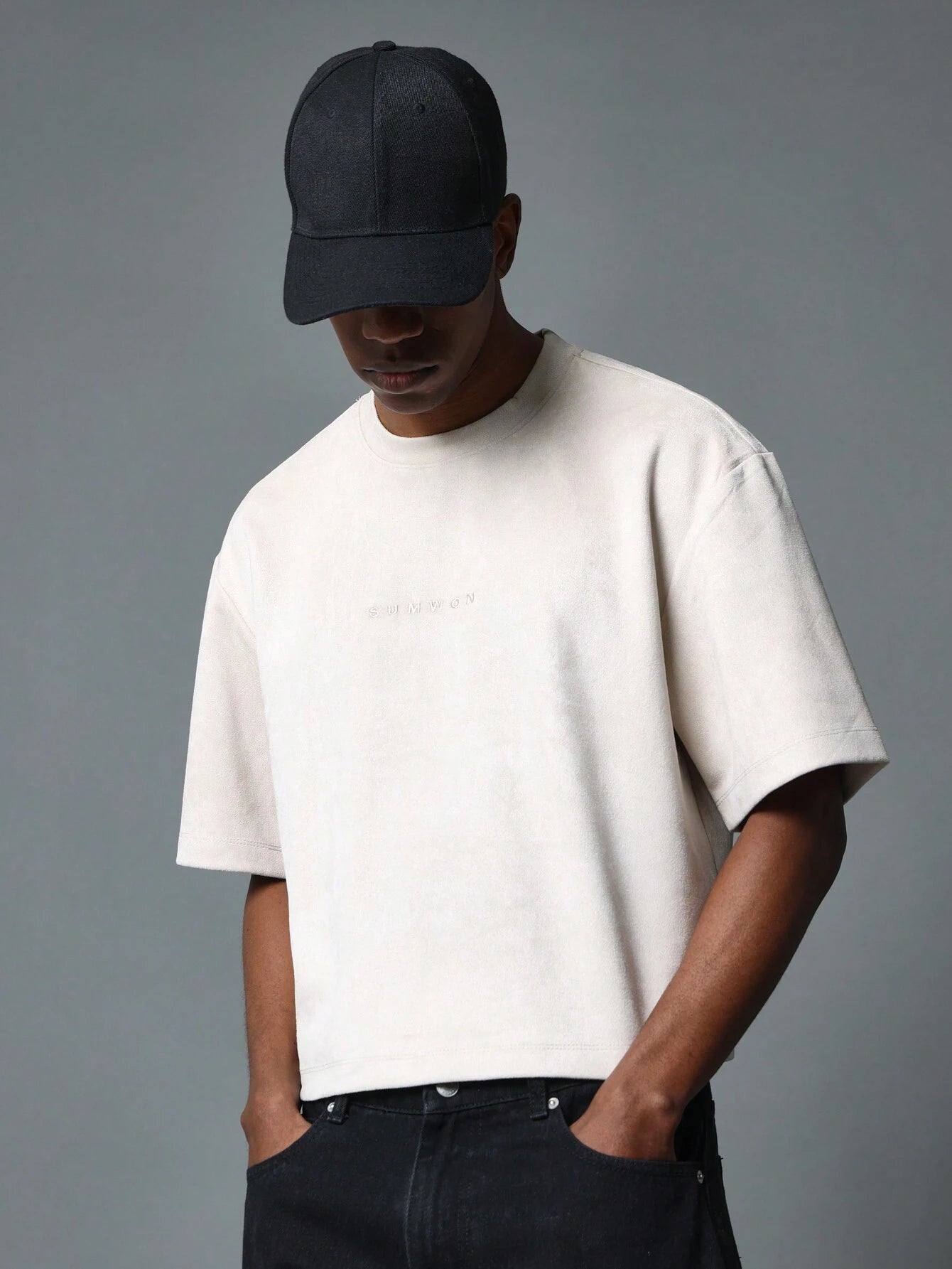 Camiseta  DROPSTREET  em Camurça Bordado 9