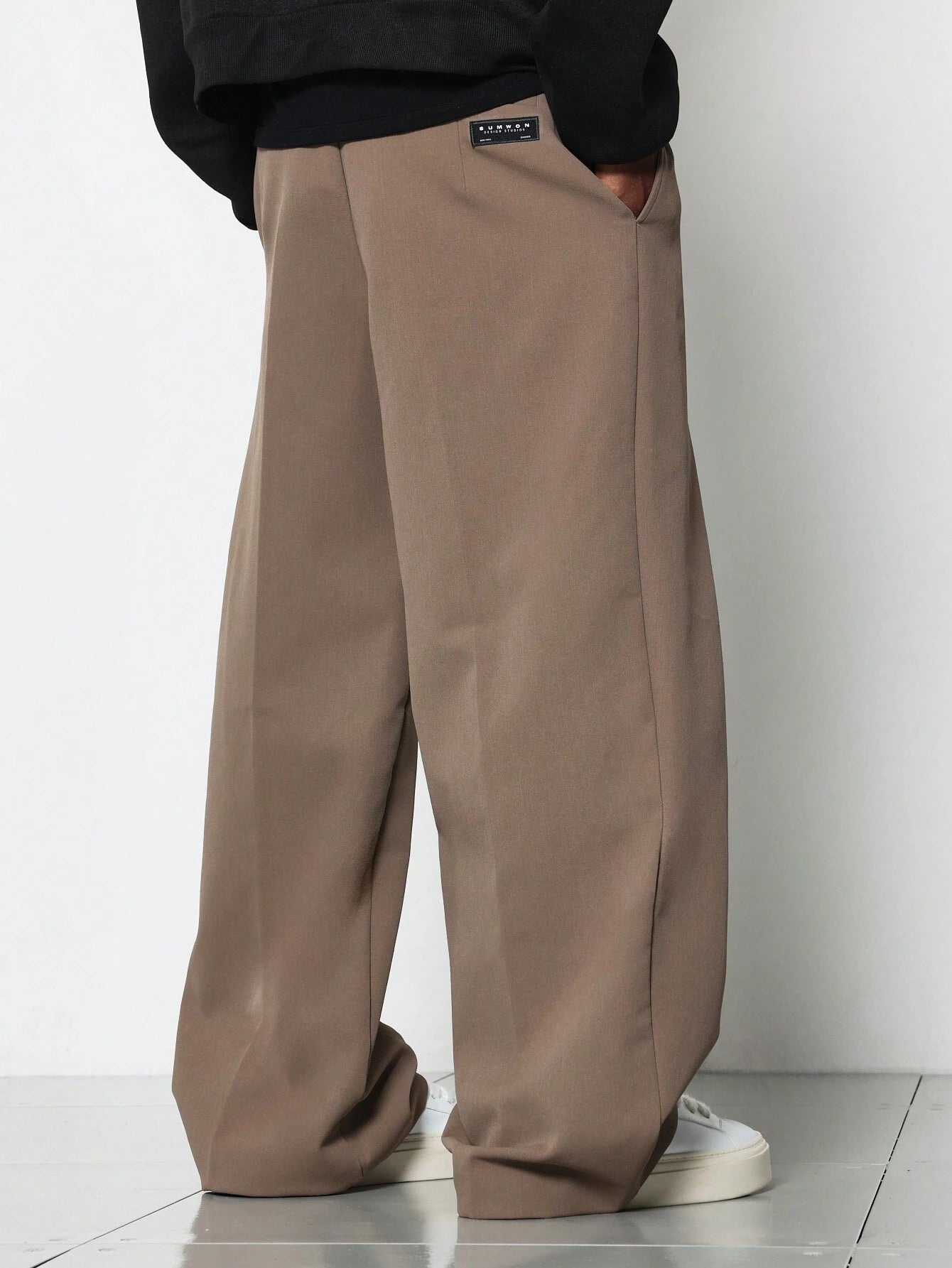 Calça  DROPSTREET Alfaiataria Plissada