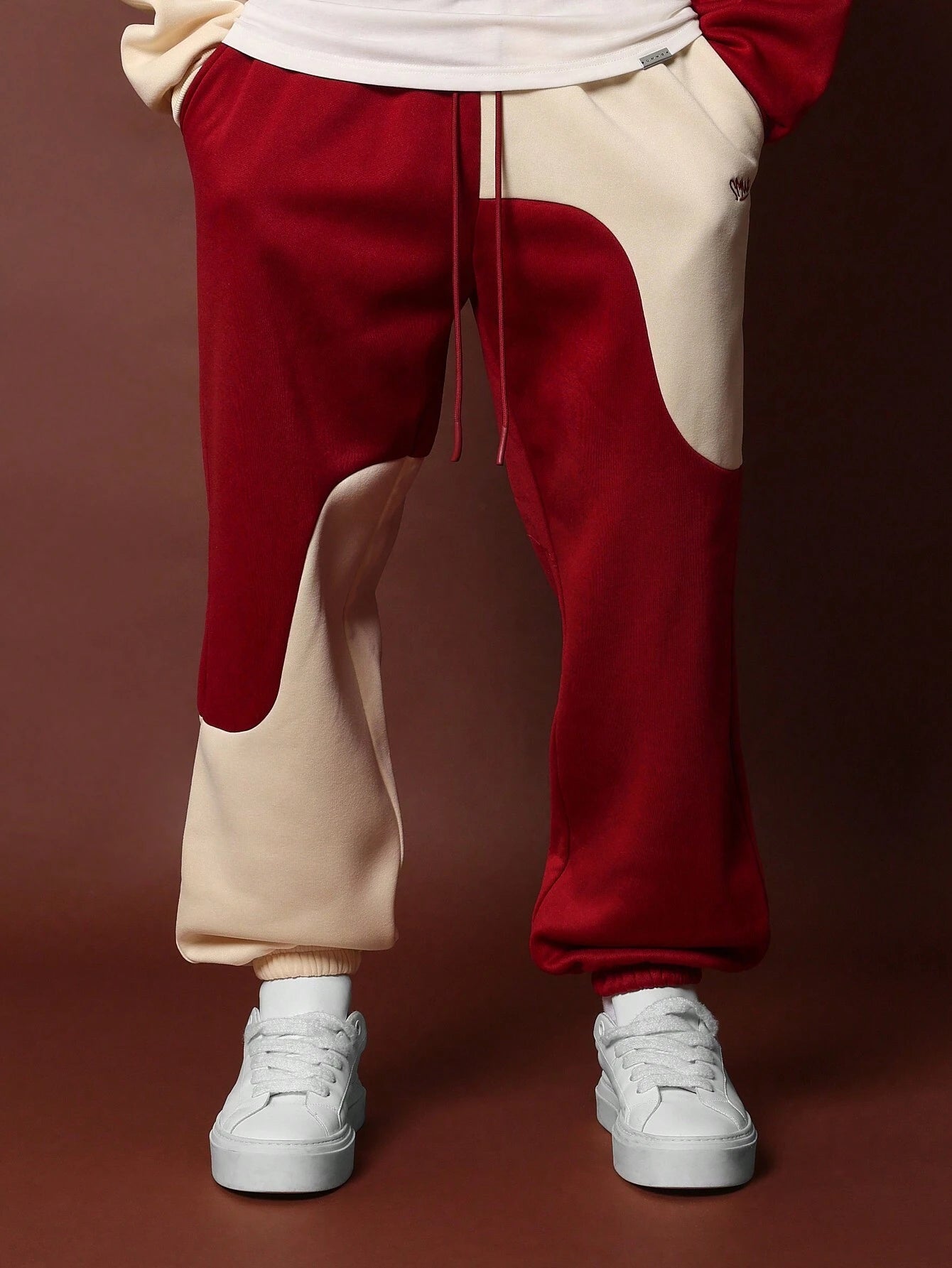 Conjunto DROPSTREET Track Red Bordado