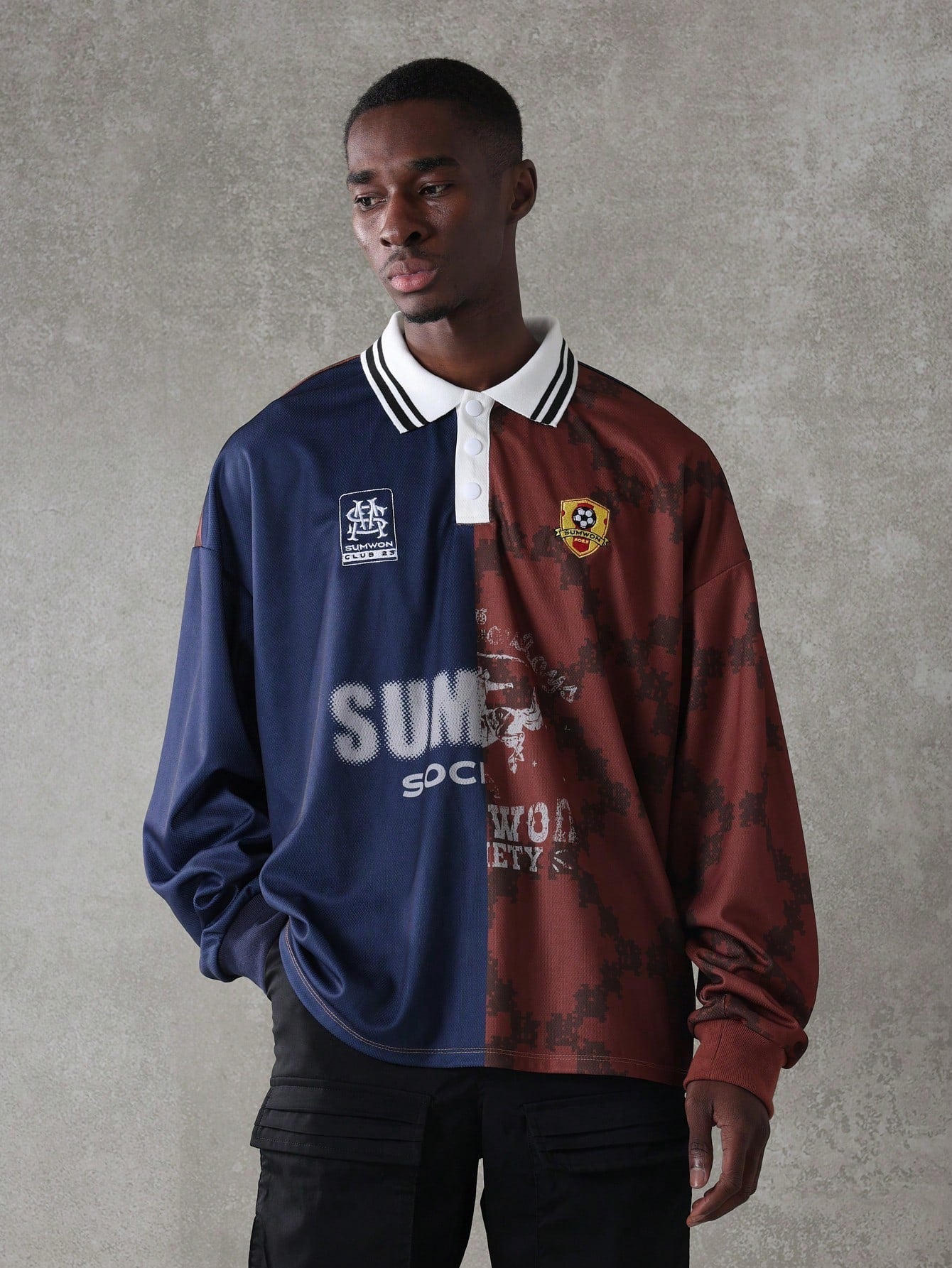 Camisa Polo DROPSTREET Soccer Colorblock