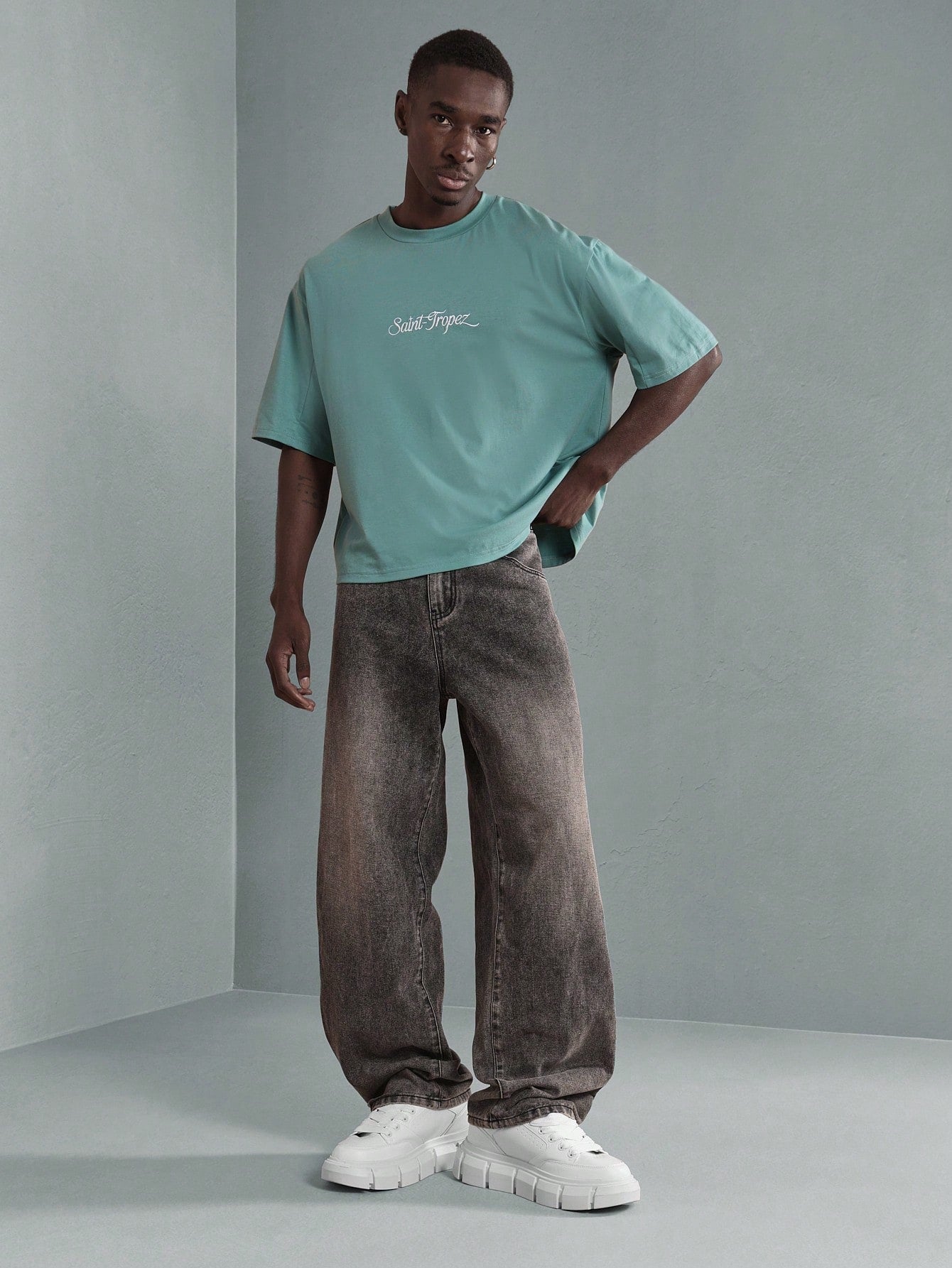 Calça Denim Skater