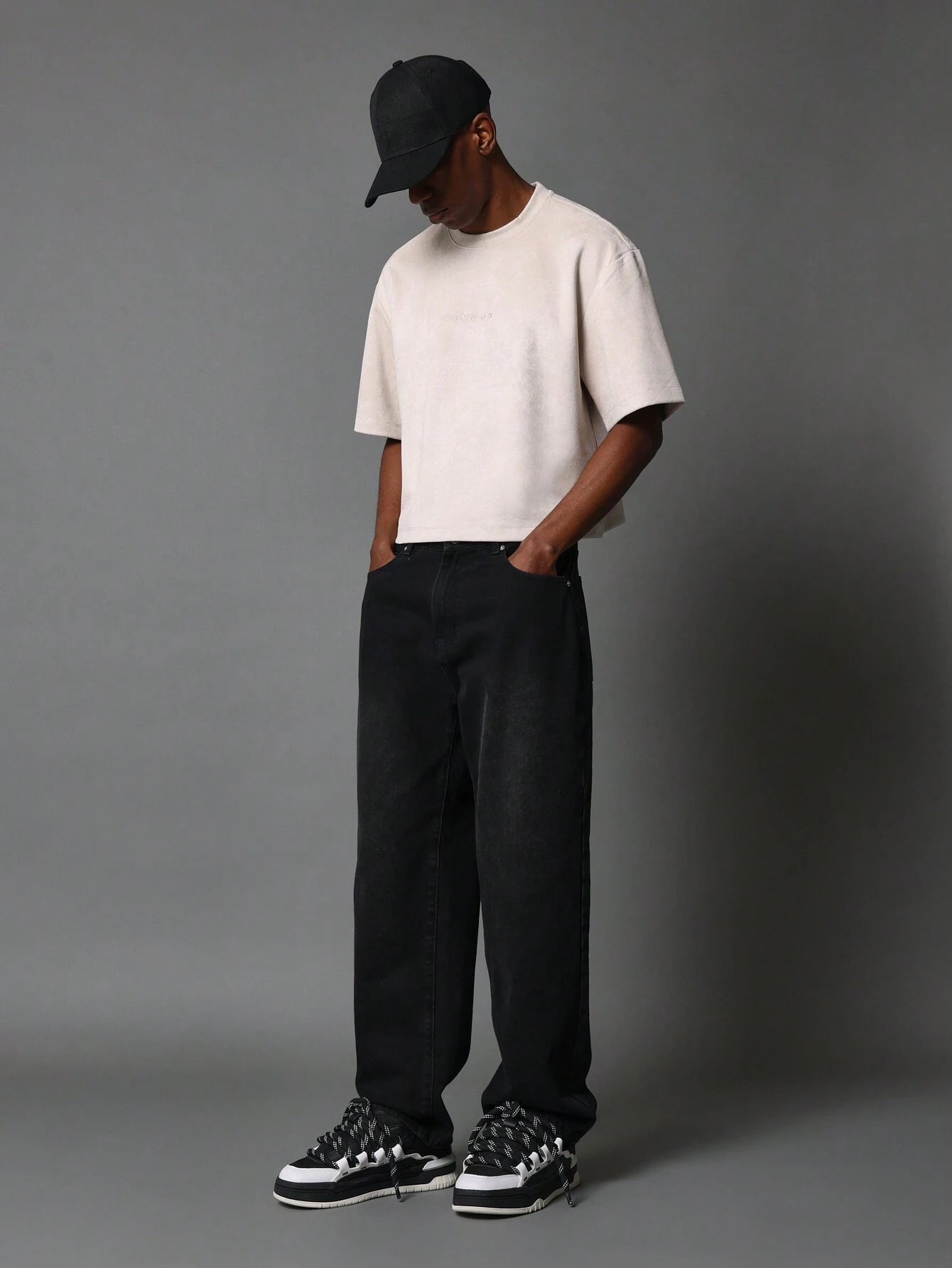 Camiseta  DROPSTREET  em Camurça Bordado 9