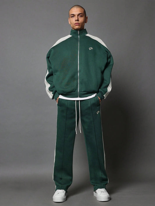 Conjunto DROPSTREET  Vintage Varsity Track Co-Ord