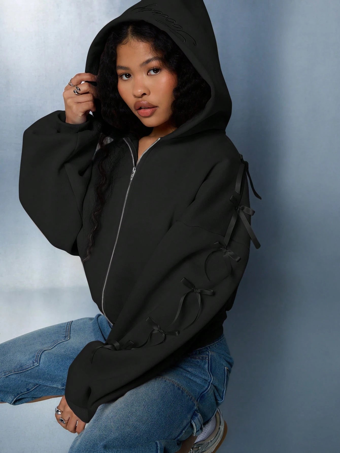 Moletom Oversized Laços