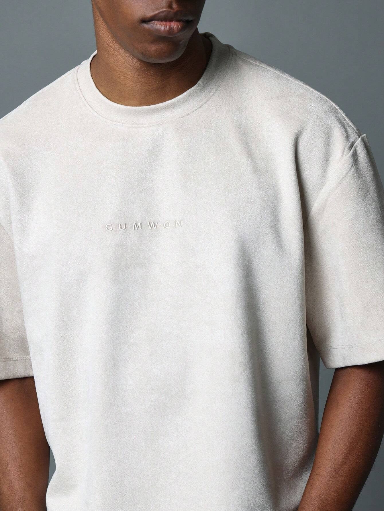 Camiseta  DROPSTREET  em Camurça Bordado 9