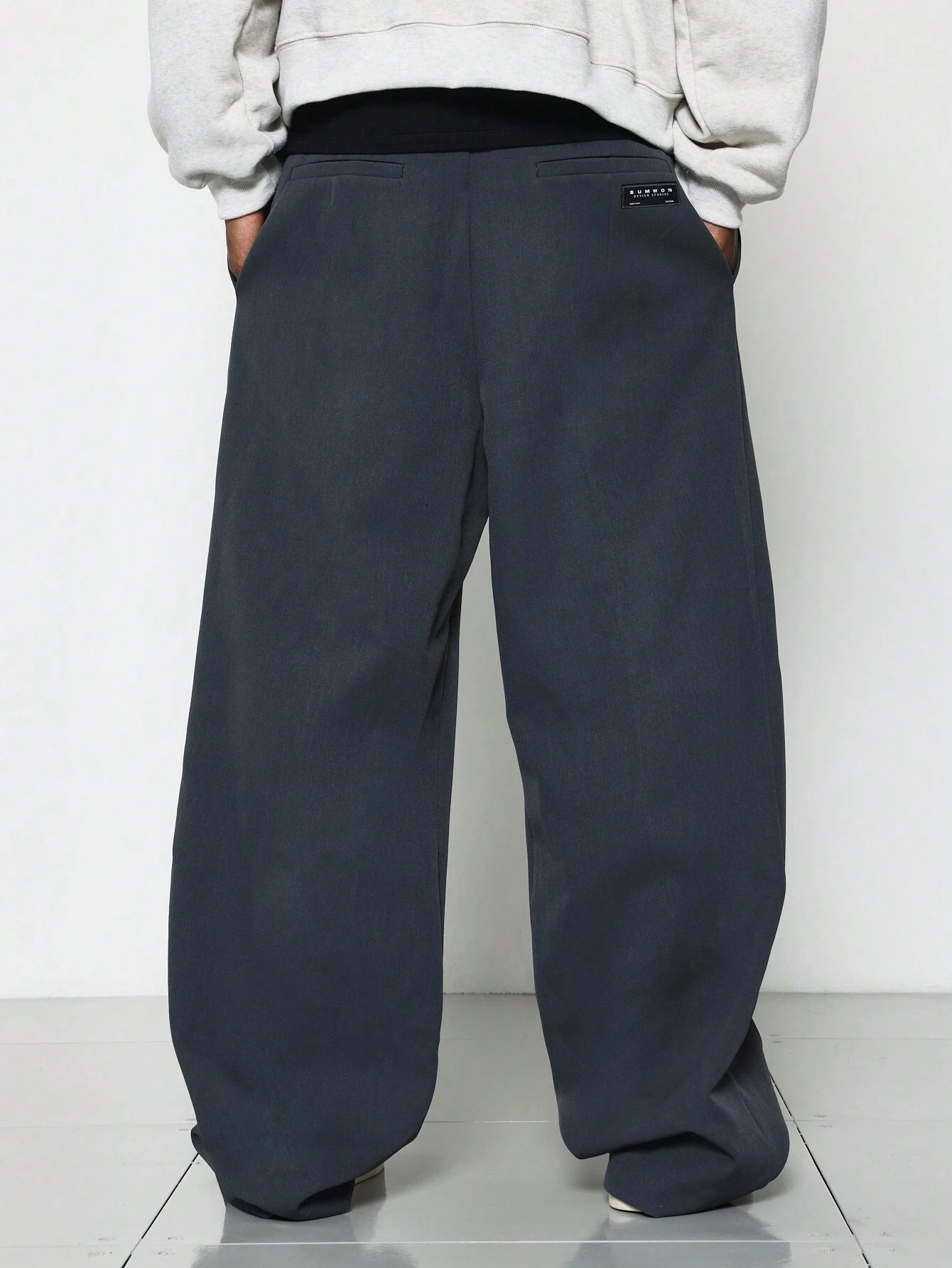 Calça  DROPSTREET Alfaiataria Plissada