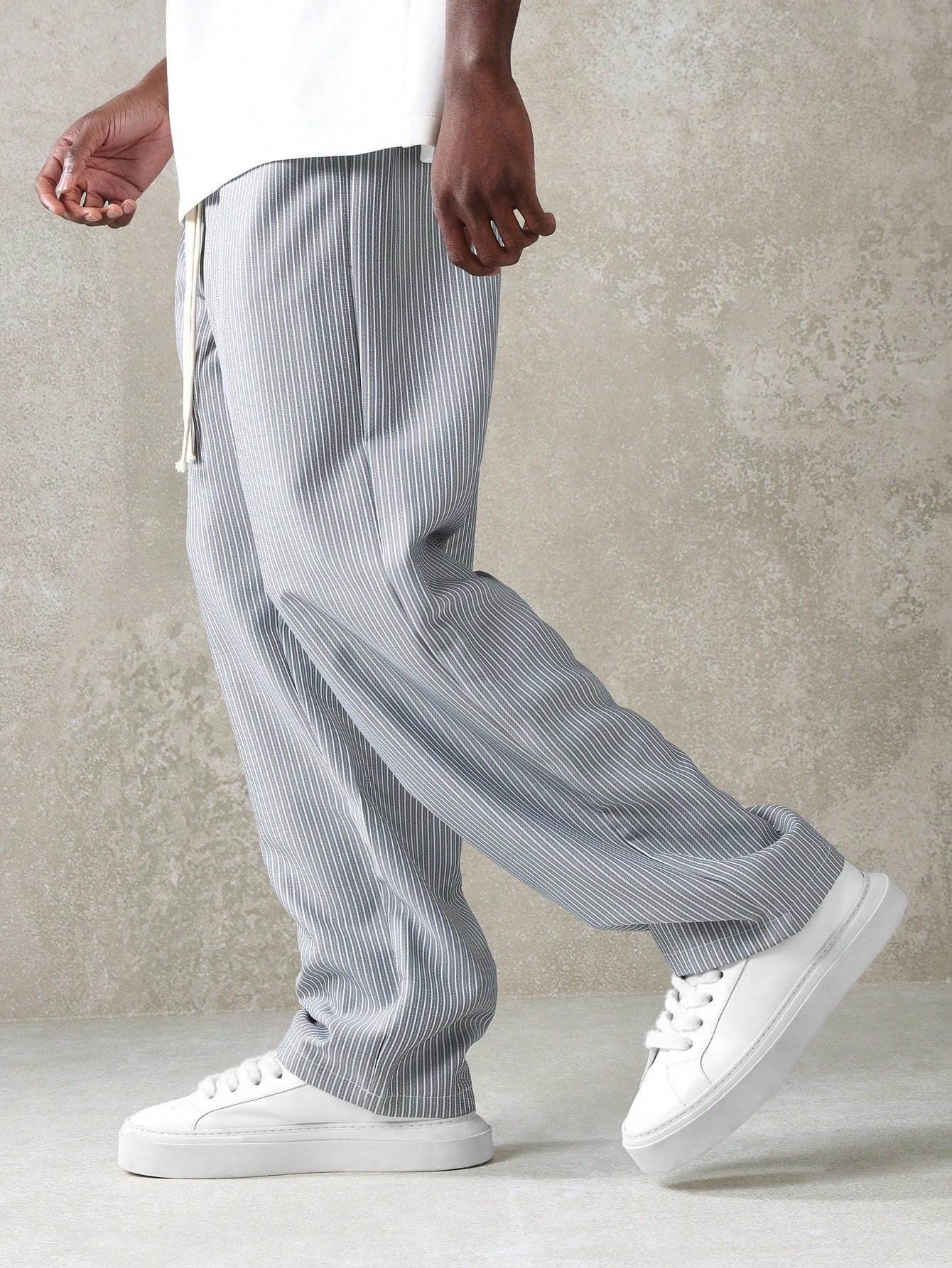 Calça  DROPSTREET Listrada Blues