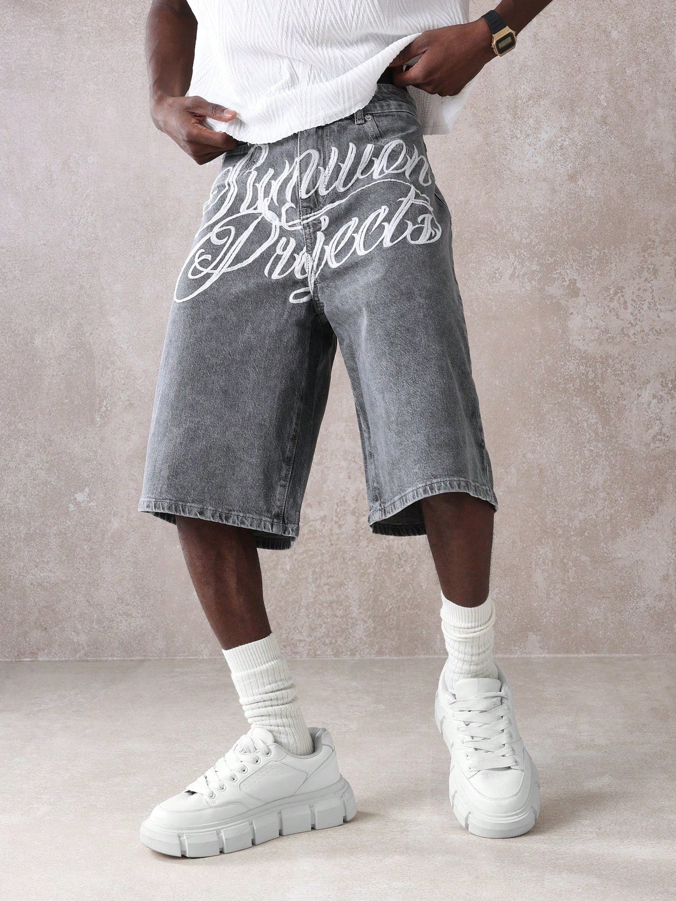 Shorts DROPSTRET  Chicanos Bordado