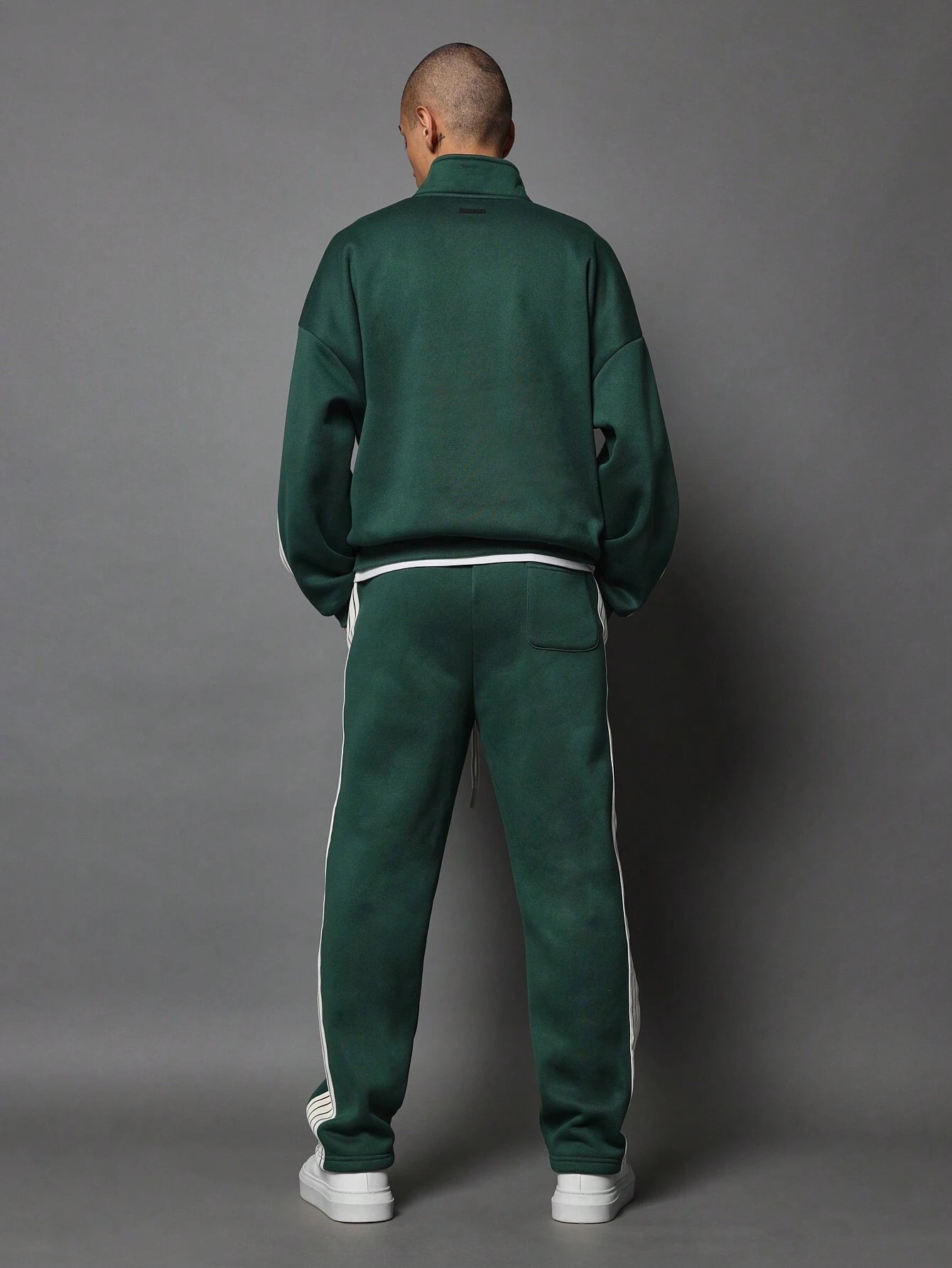 Conjunto DROPSTREET  Vintage Varsity Track Co-Ord