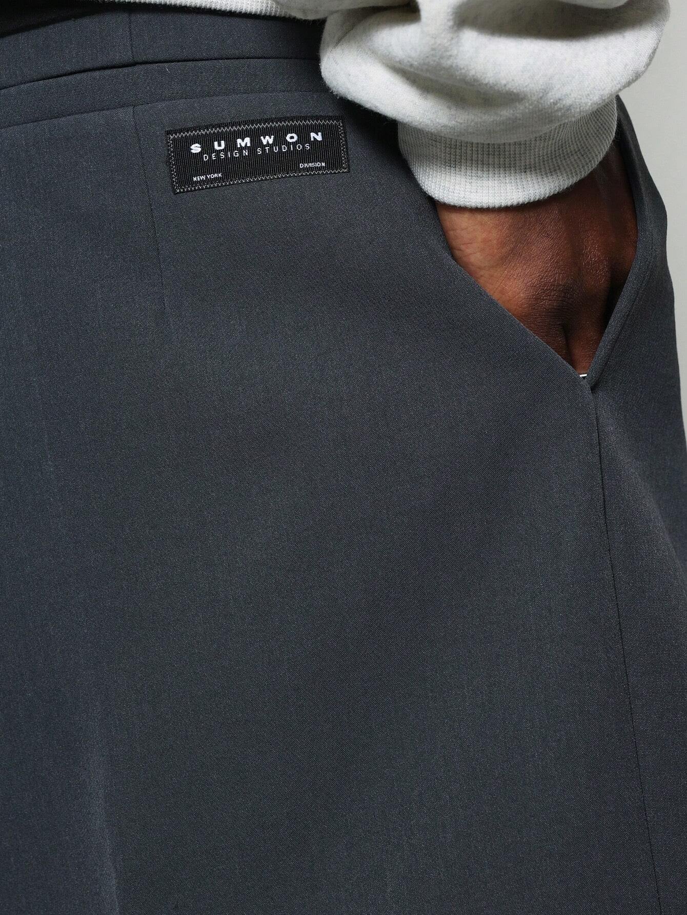 Calça  DROPSTREET Alfaiataria Plissada