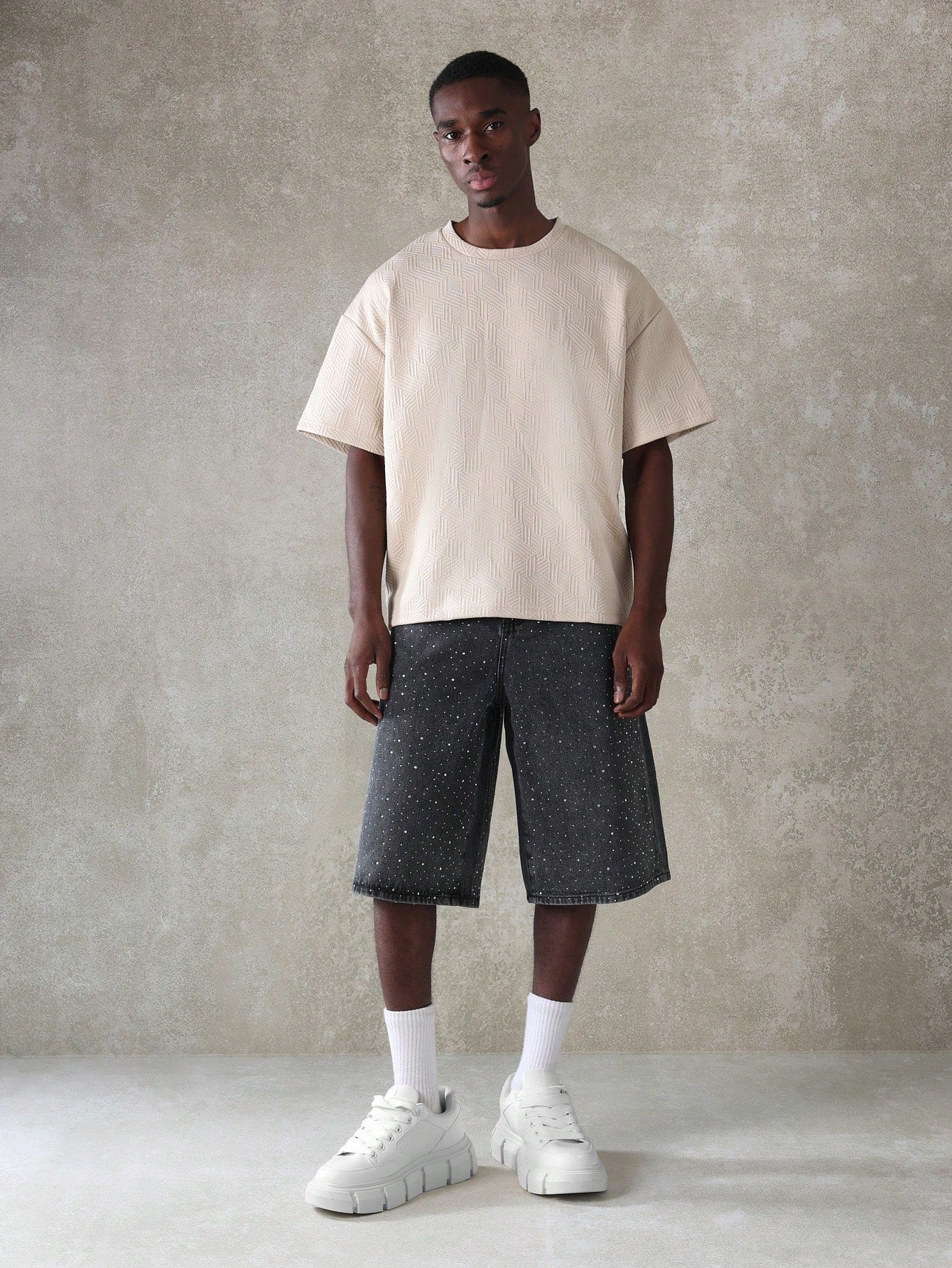 Shorts DROPSTRET Shine