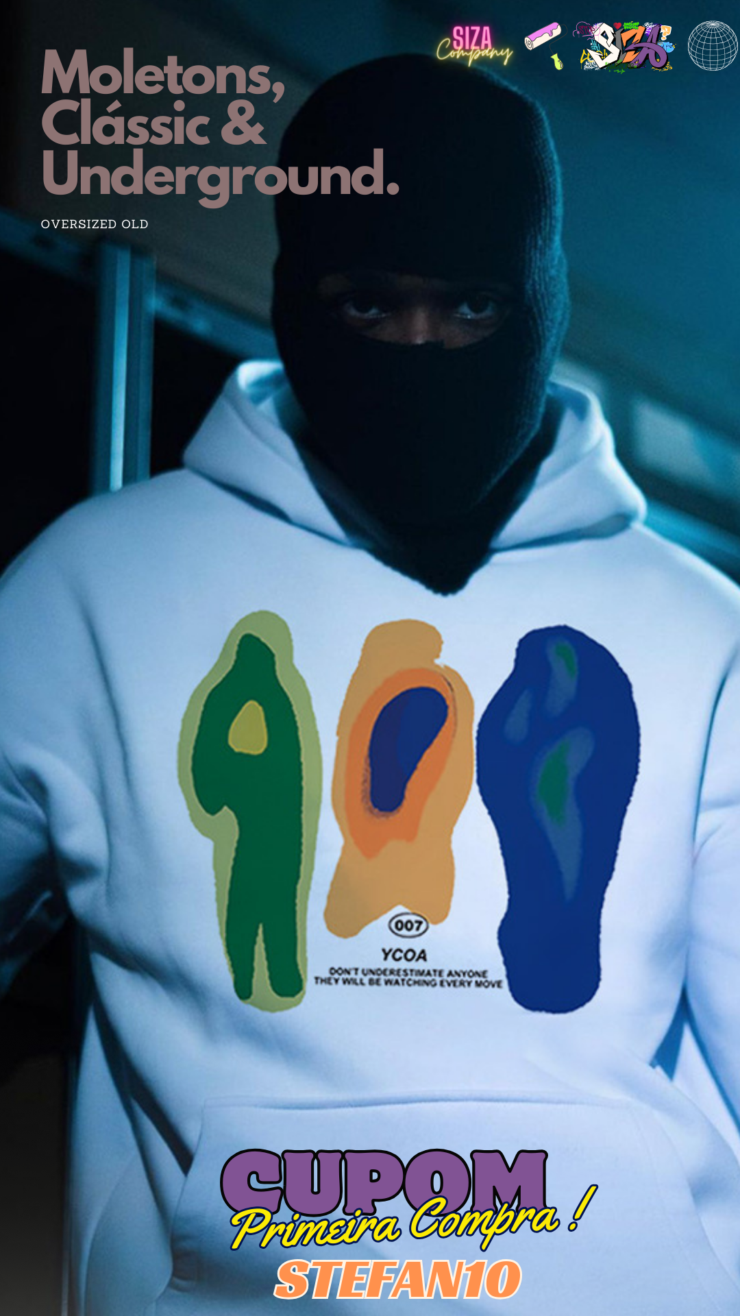 Moletom Oversized YCOA 007