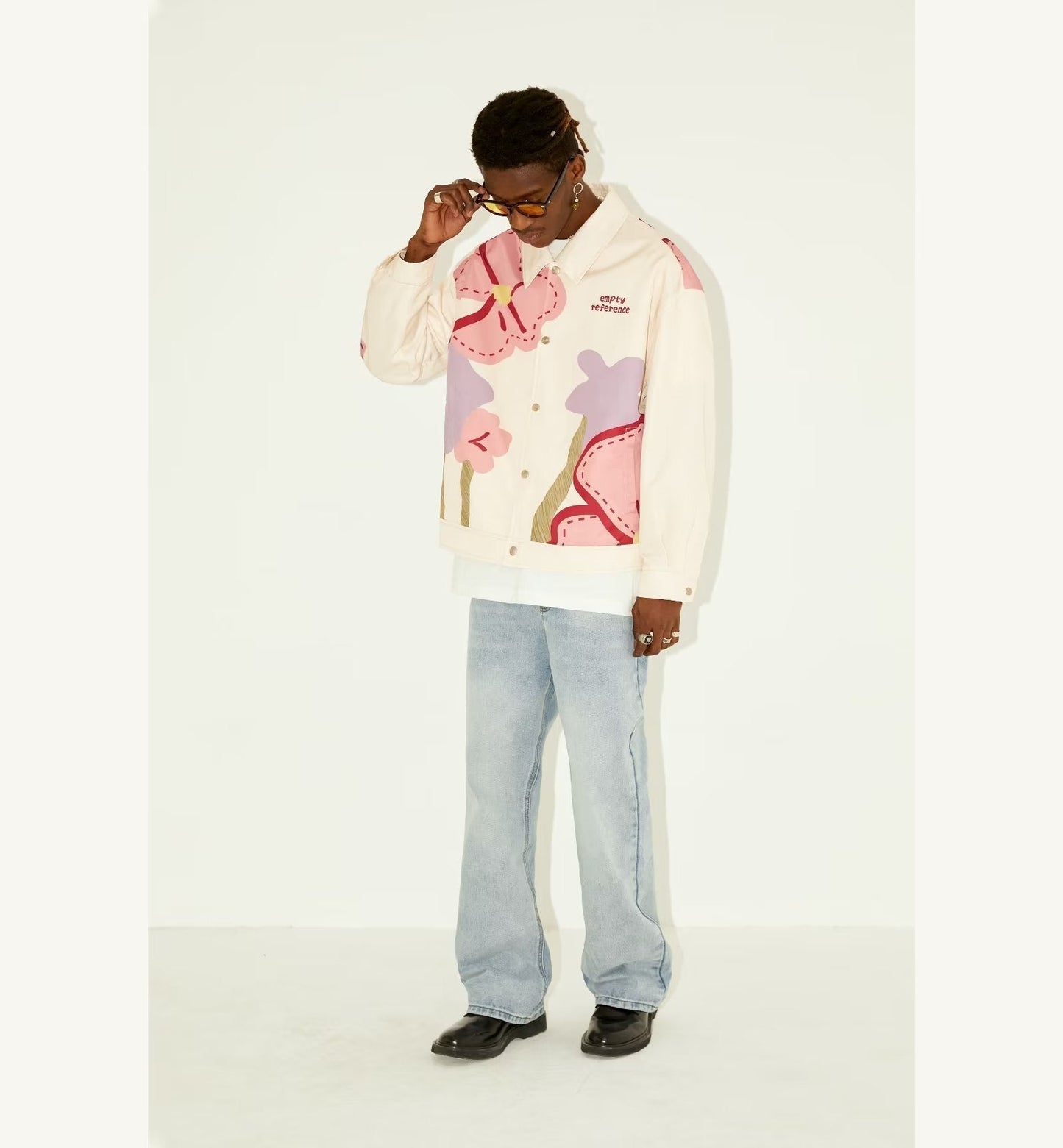 Jaqueta Loose Floral's