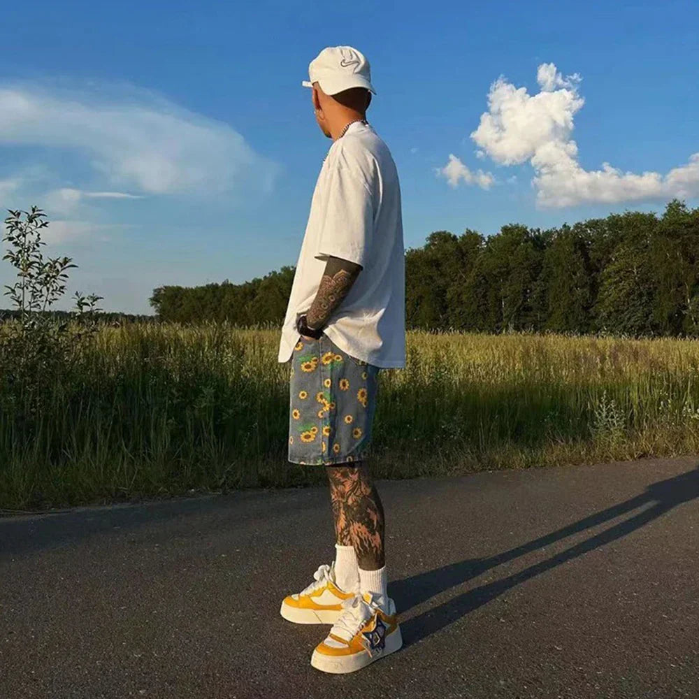 Shorts Jeans Girassol Stefan