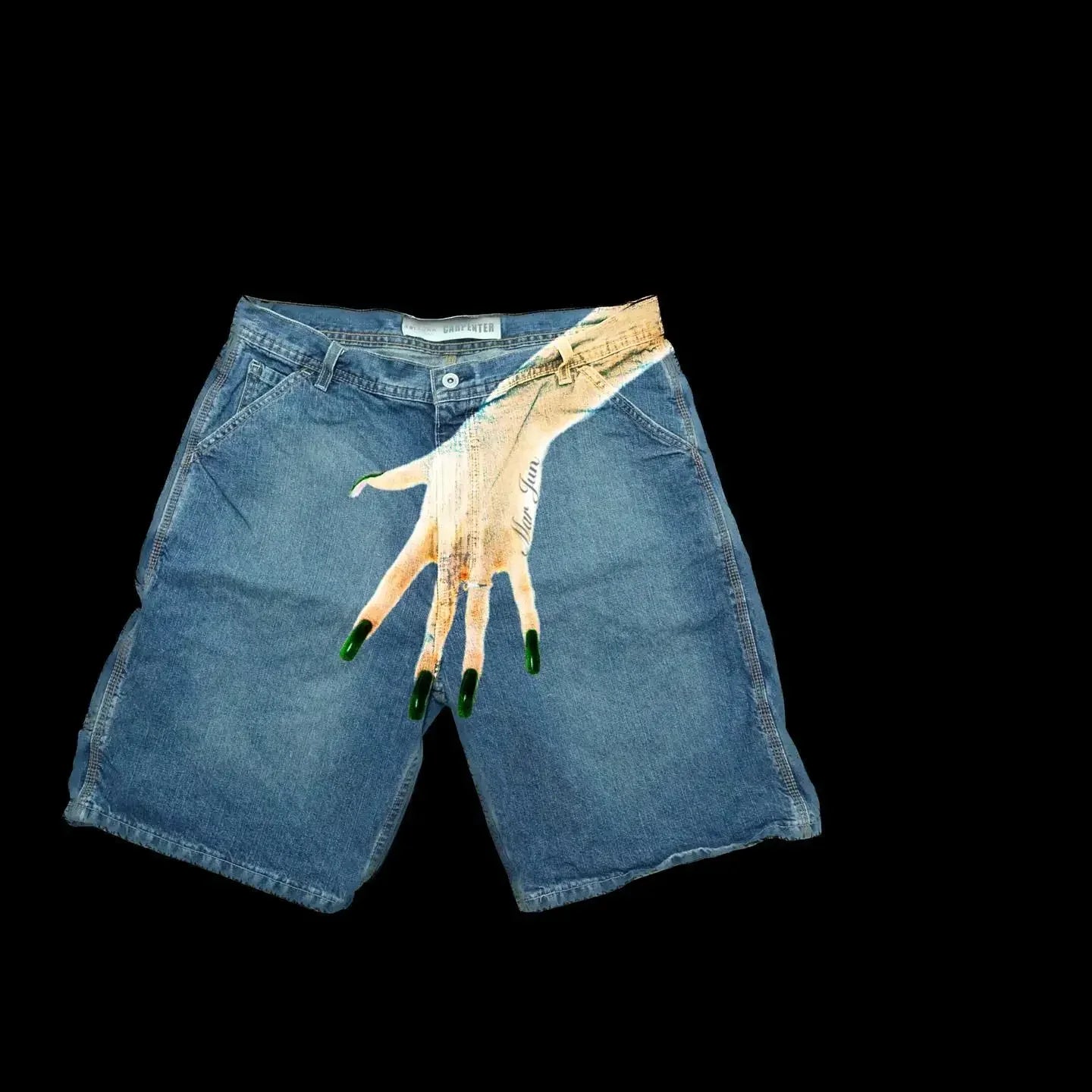 Shorts Jeans Vintage Blue Baggy