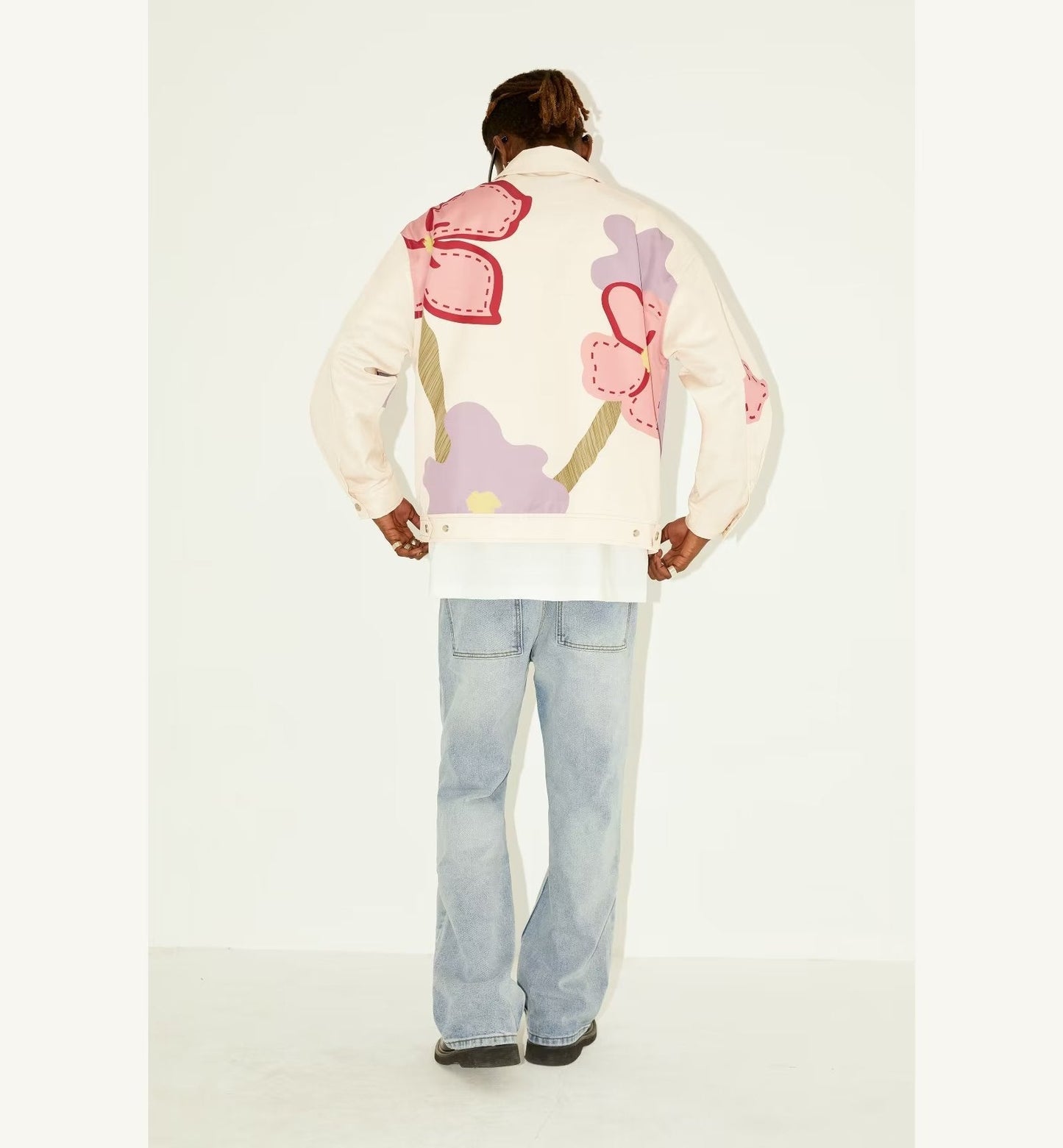 Jaqueta Loose Floral's