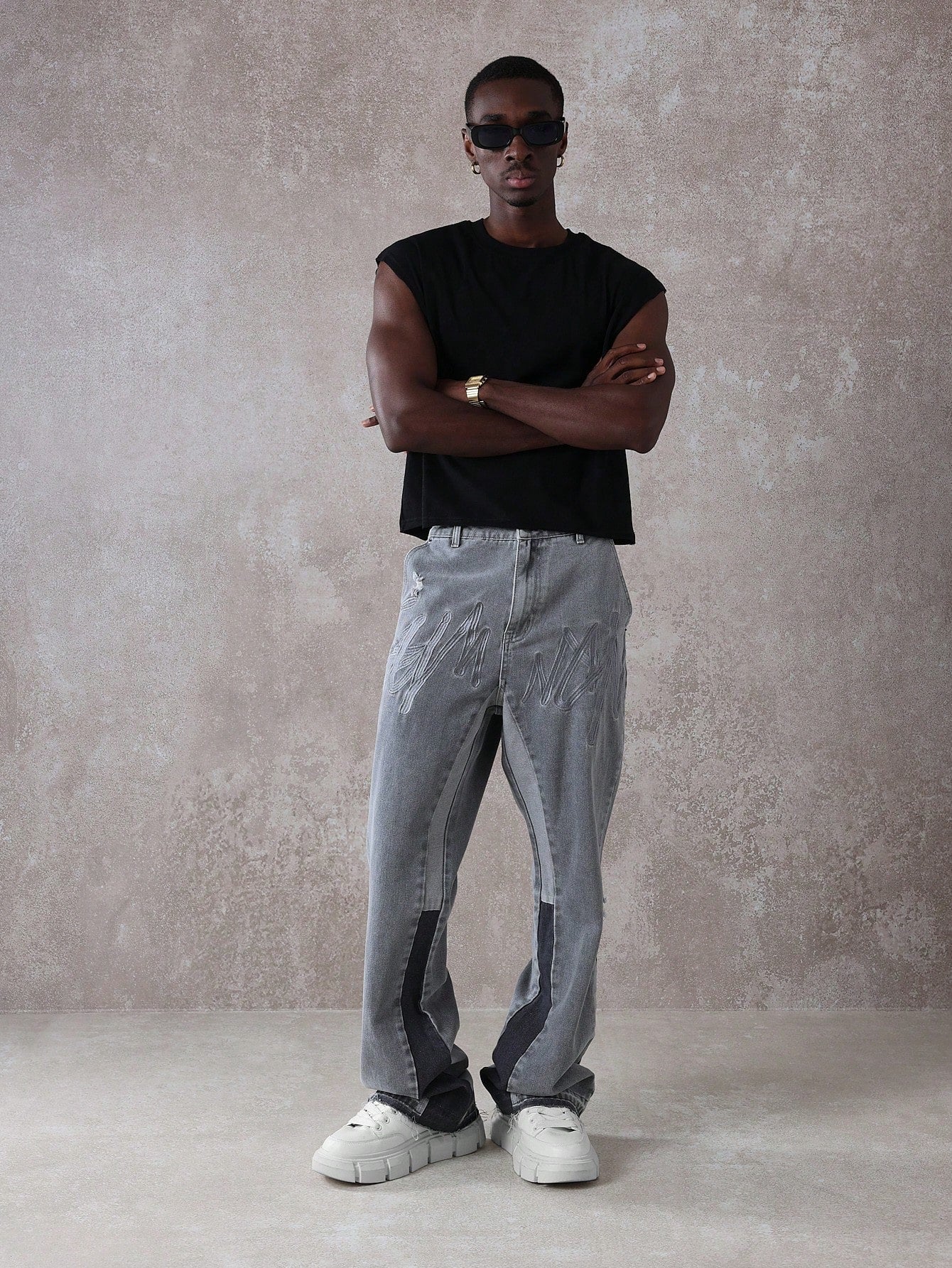 Calça  DROPSTREET Denim Flare