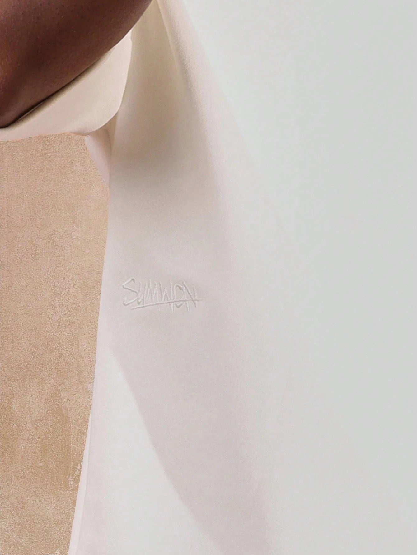 Camiseta  DROPSTREET Boxy Oversized Veludo