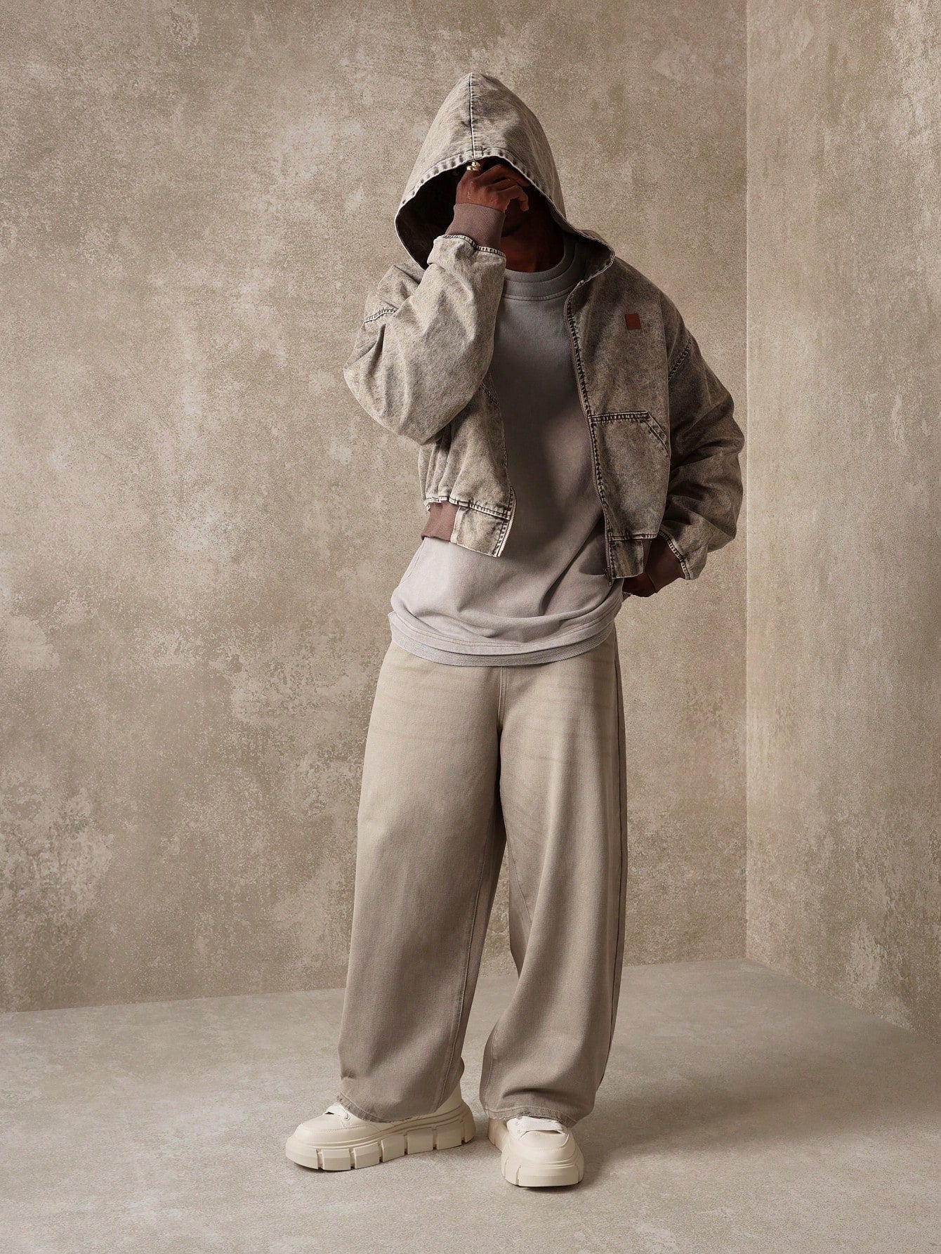 Moletom SMWN Bomber Crop Fit