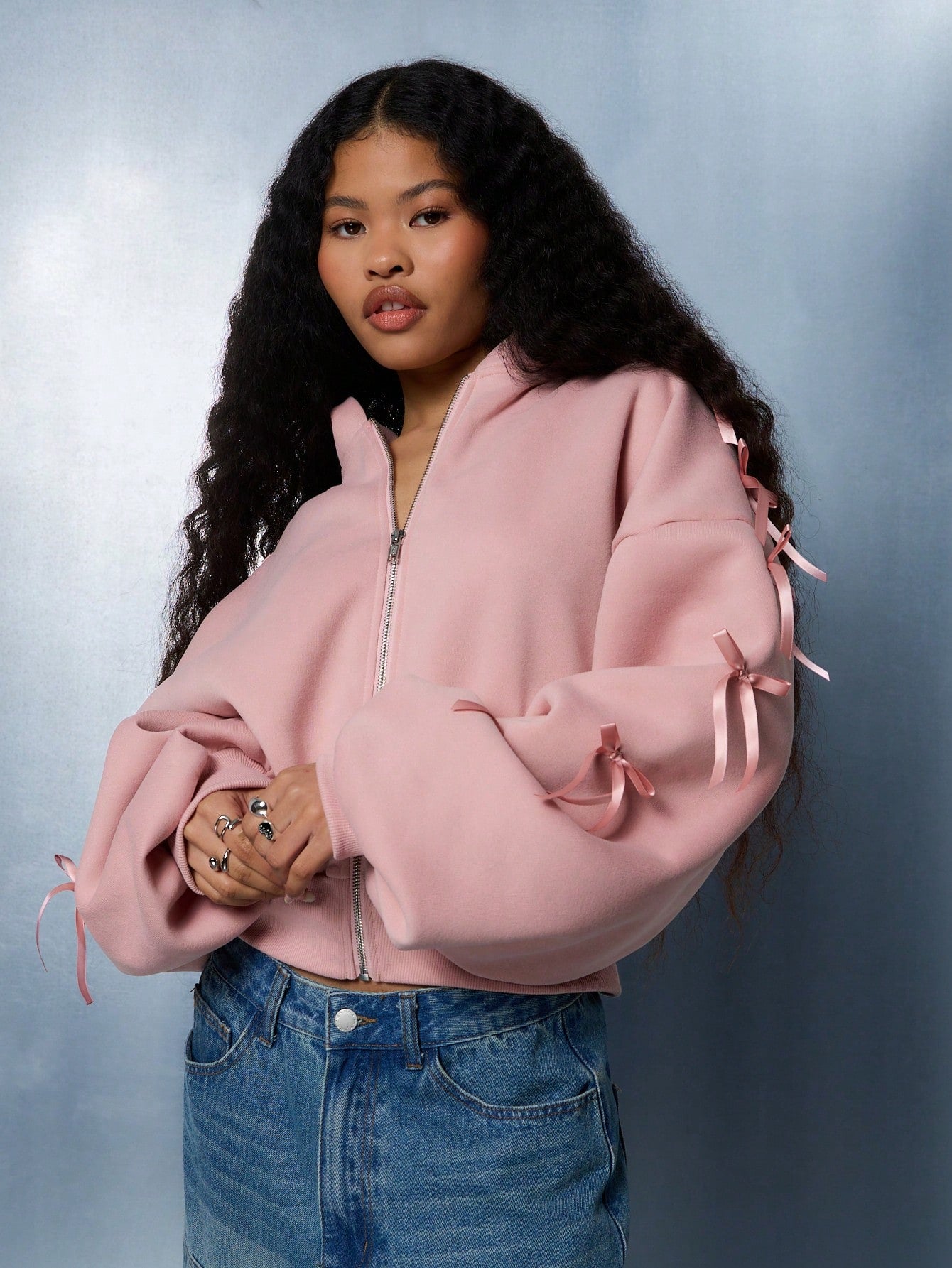 Moletom Oversized Laços