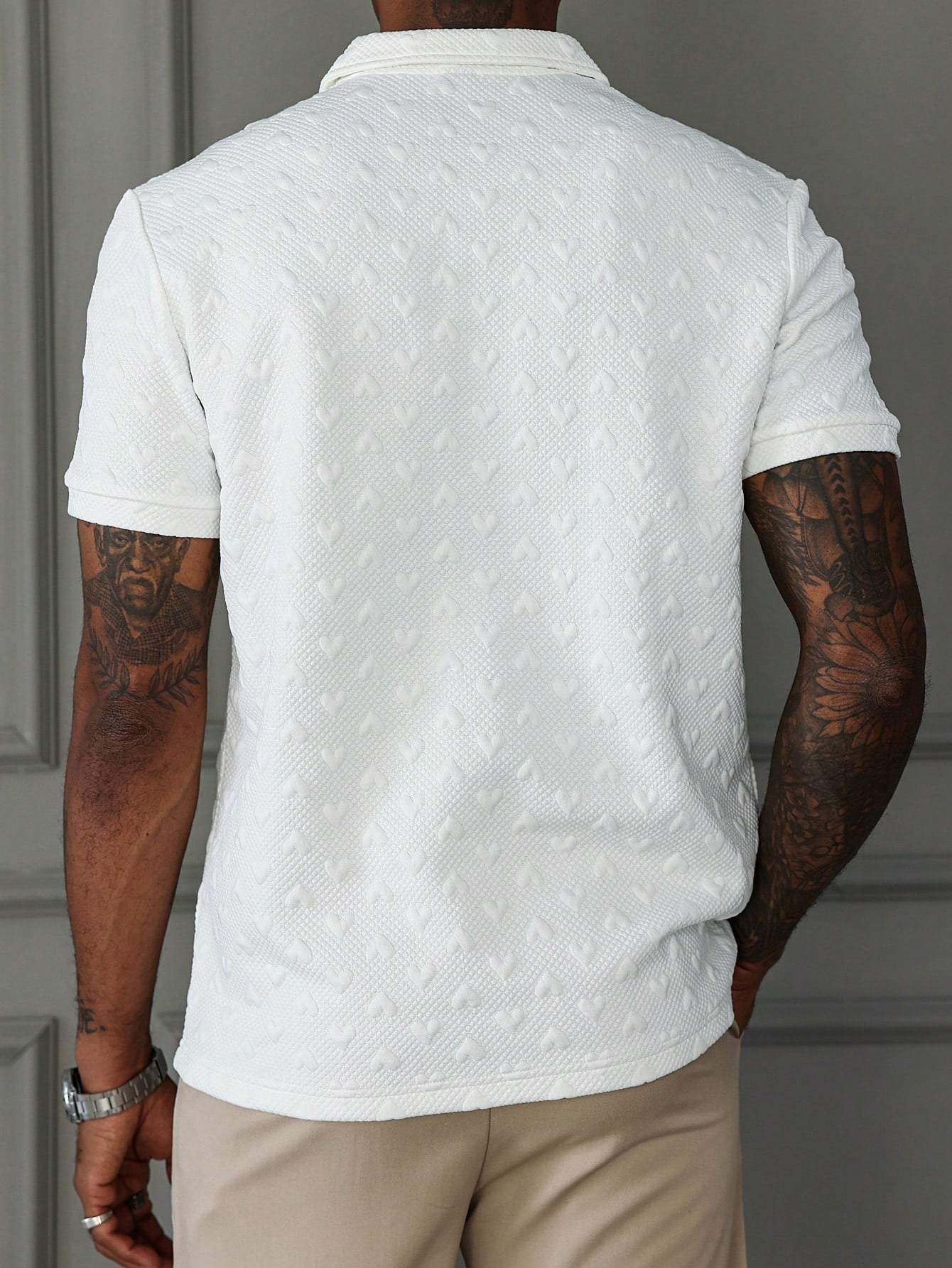 Camisa CasualCool polo Relevo Heart