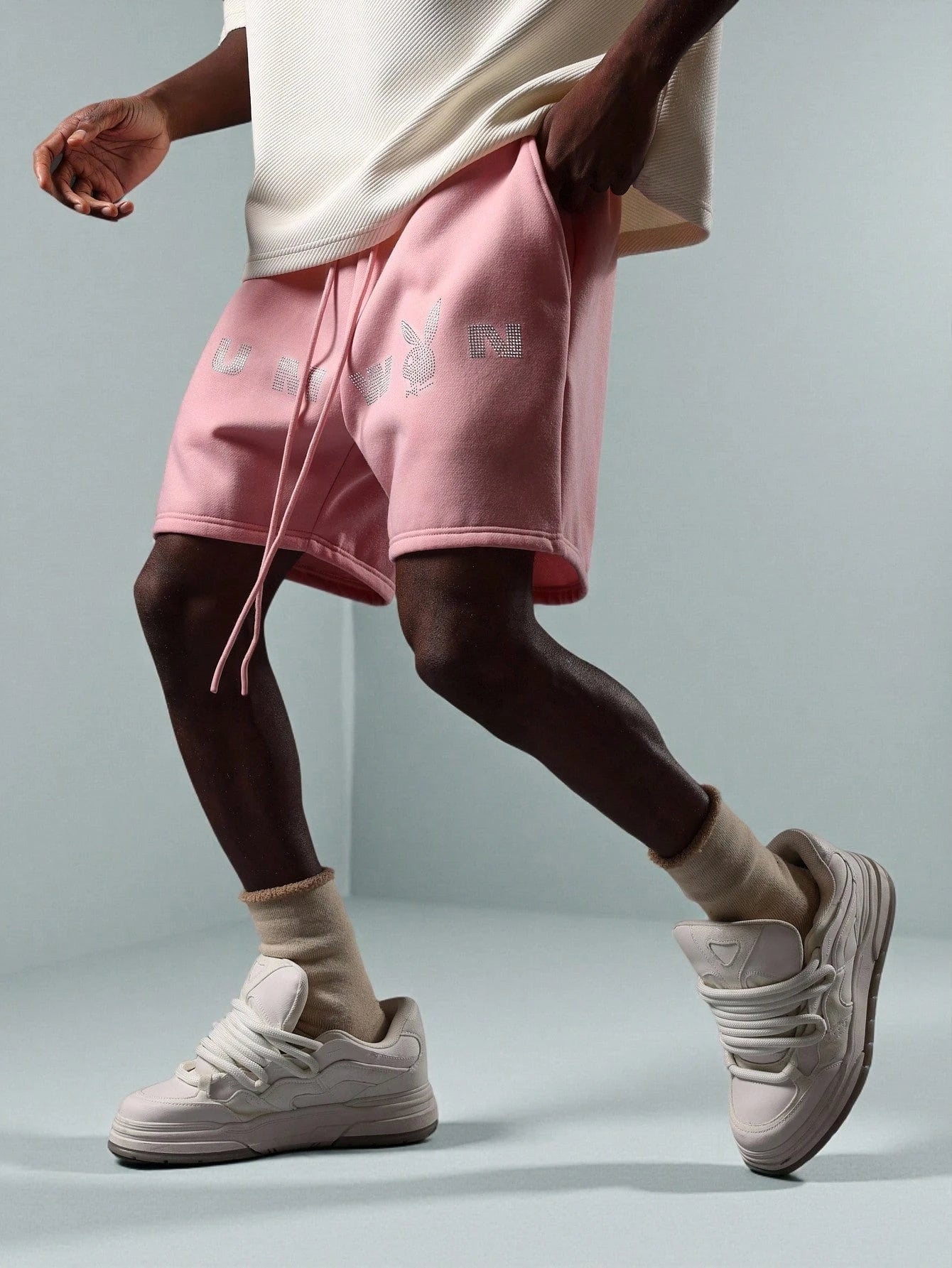 Shorts PLAYBOY X DROPSTRET Fleece