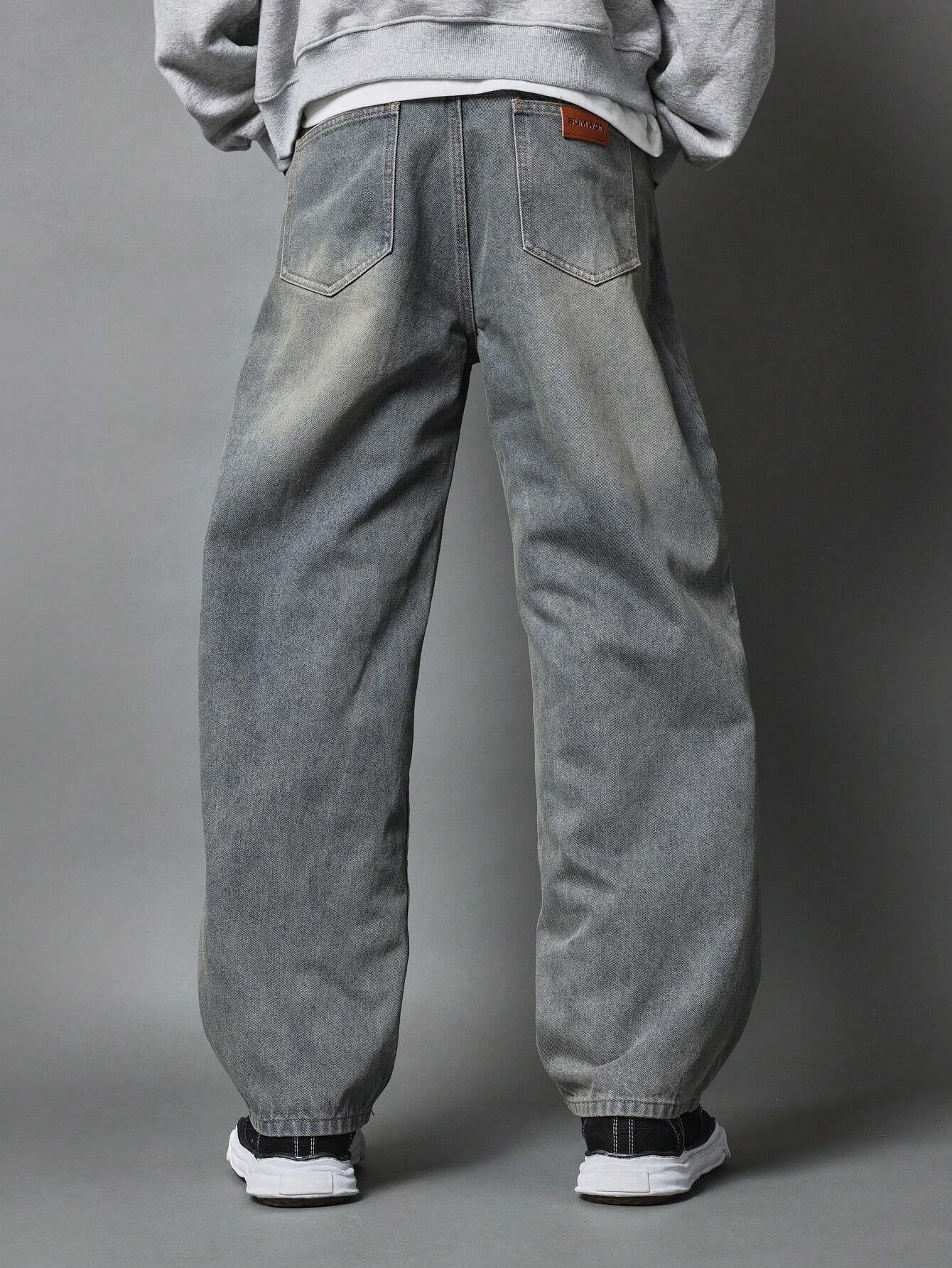 Calça Denim Modelo Skater